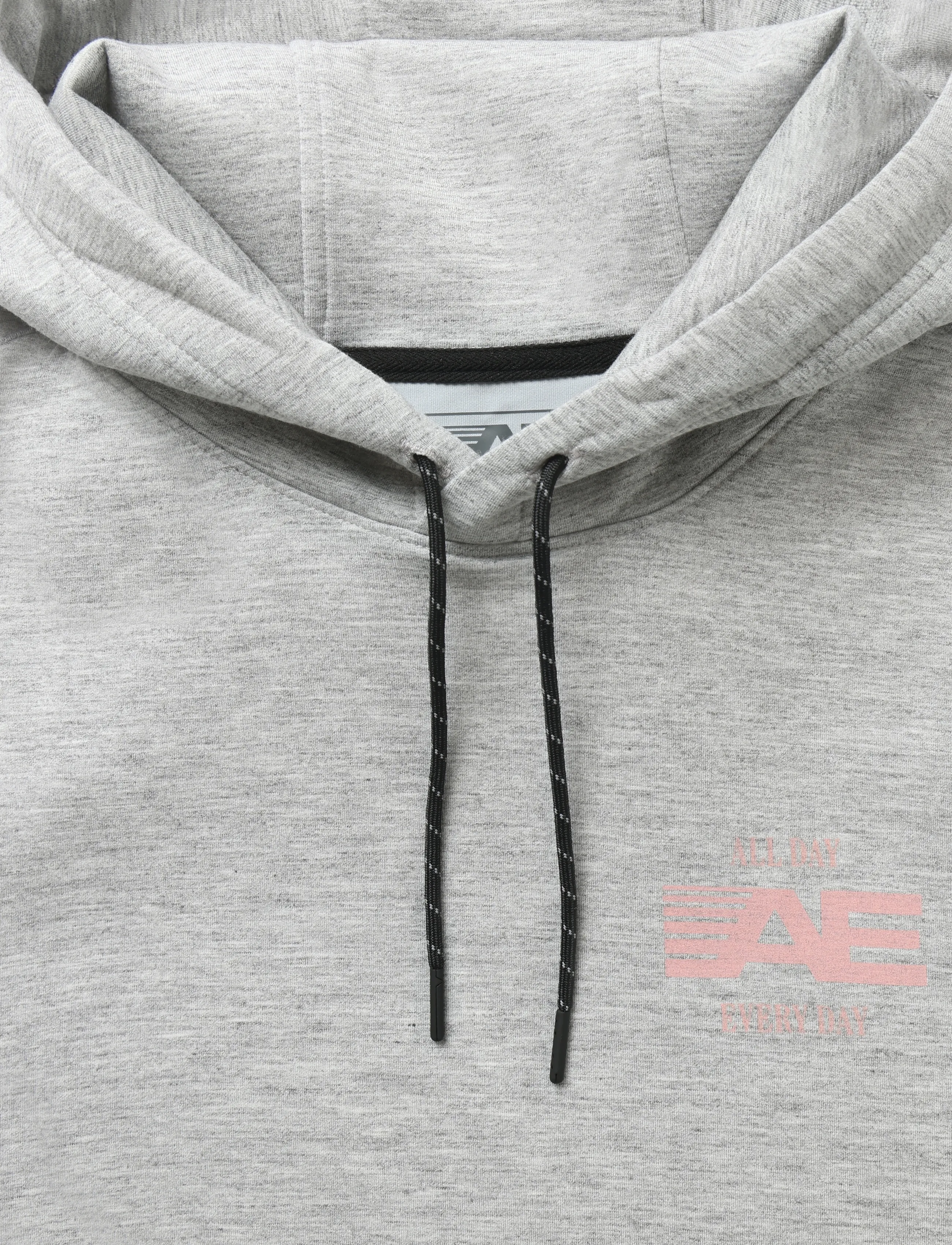 American Eagle - 2203 MANCHEGO ACTIVE HTHR POPOVER HOODIE - gray heather - 2