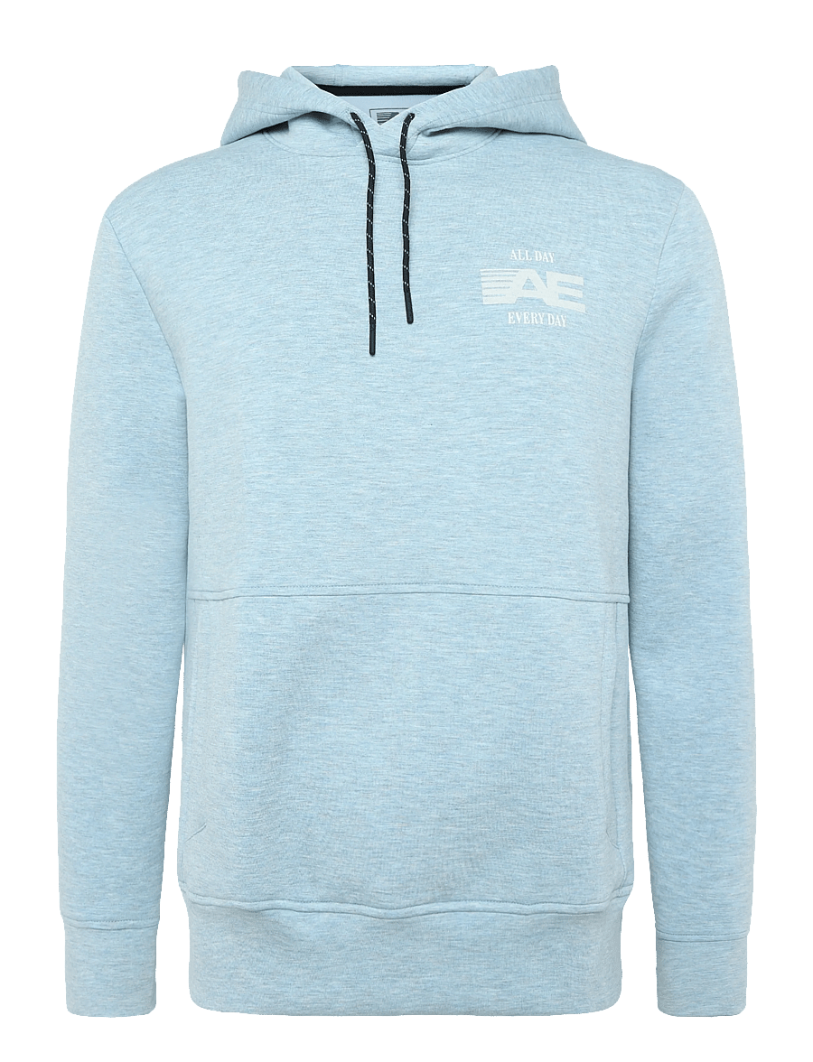 American Eagle - 2203 MANCHEGO ACTIVE HTHR POPOVER HOODIE - hoodies - sky blue - 0