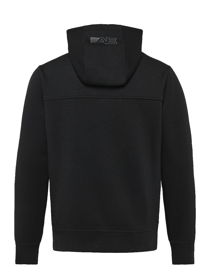 American Eagle - 2096 SOLID ACTIVE MANCHEGO FULL ZIP - hoodies - black - 1
