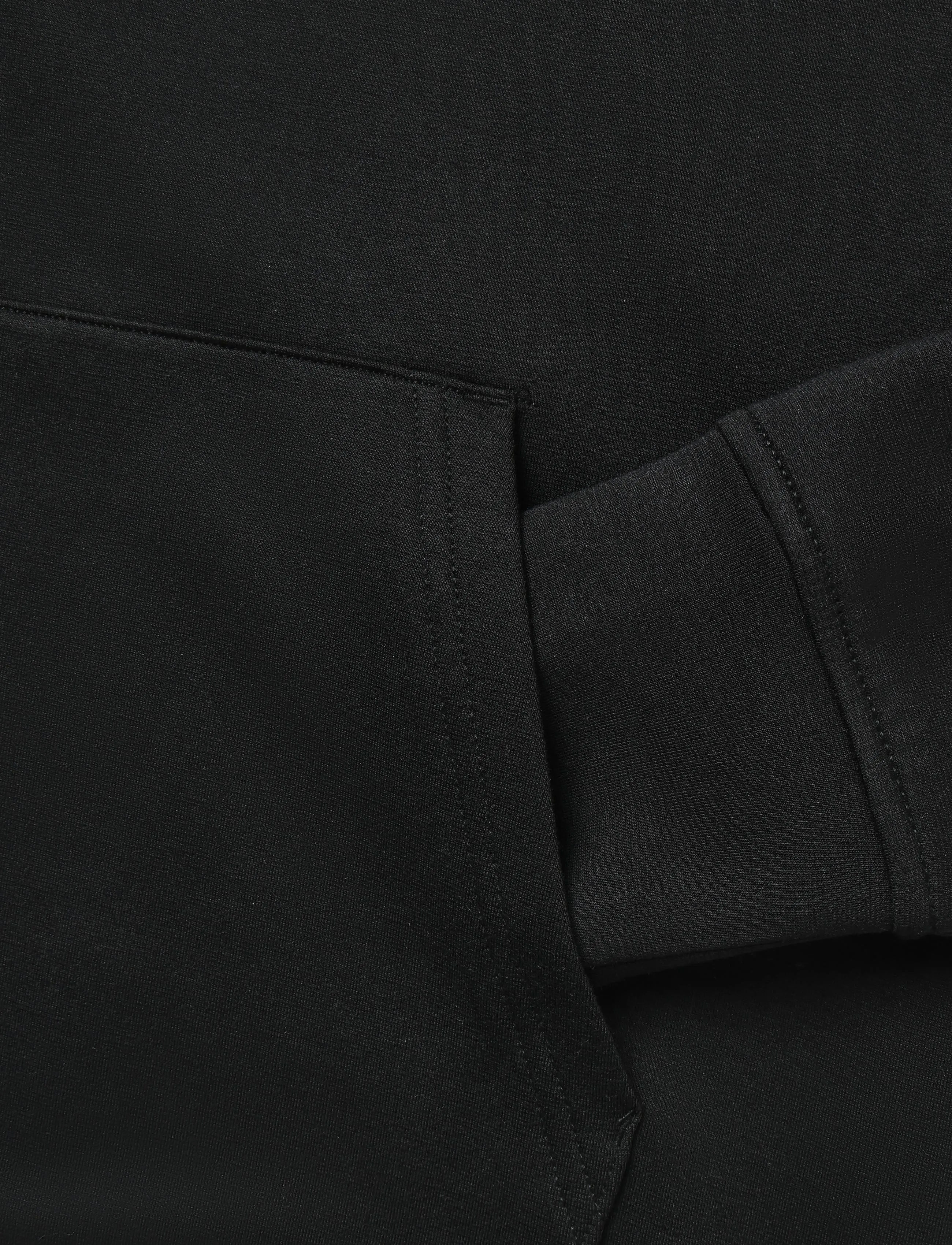 American Eagle - 2096 SOLID ACTIVE MANCHEGO FULL ZIP - hoodies - black - 3