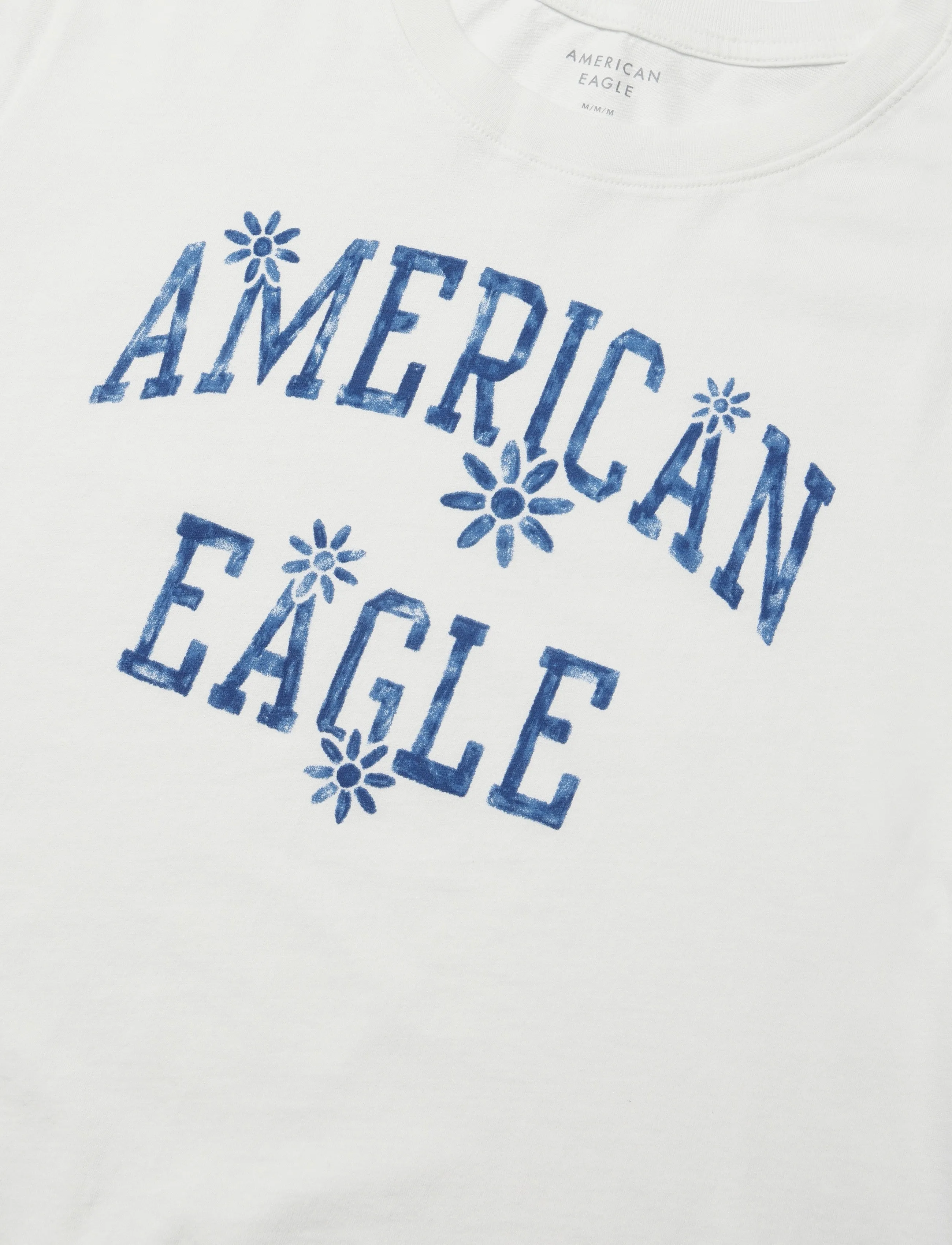 American Eagle - 9285 MFO TOMBOY TEE - white - 2