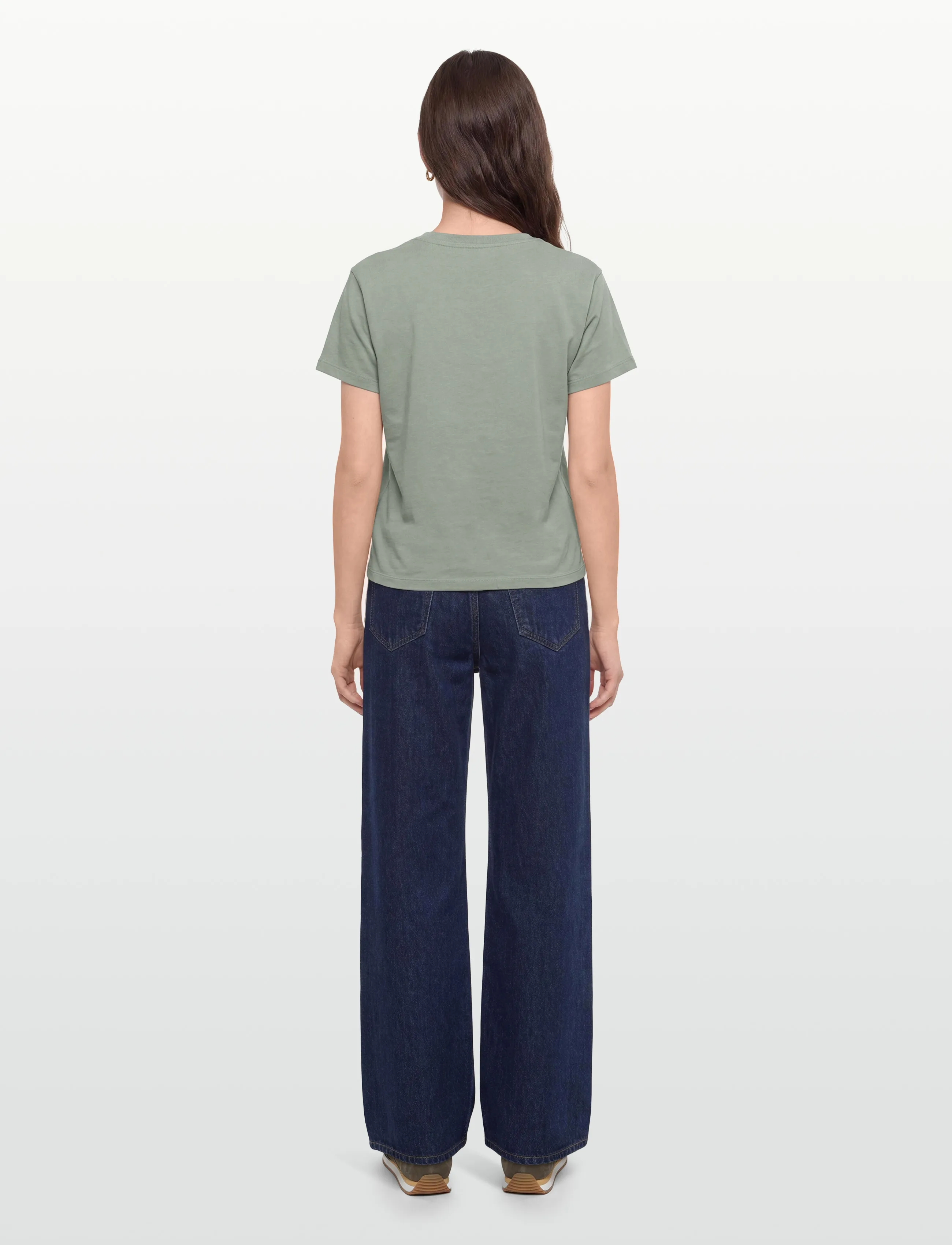 American Eagle - 9285 MFO TOMBOY TEE - t-shirts - olive - 4