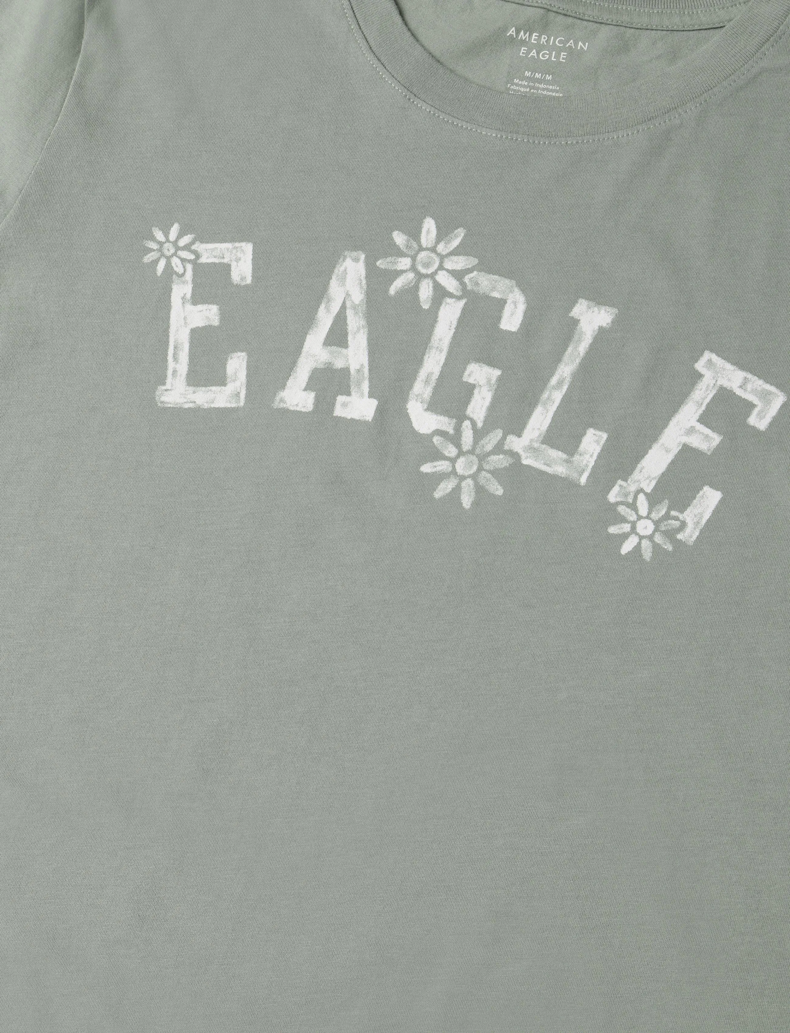 American Eagle - 9285 MFO TOMBOY TEE - olive - 2