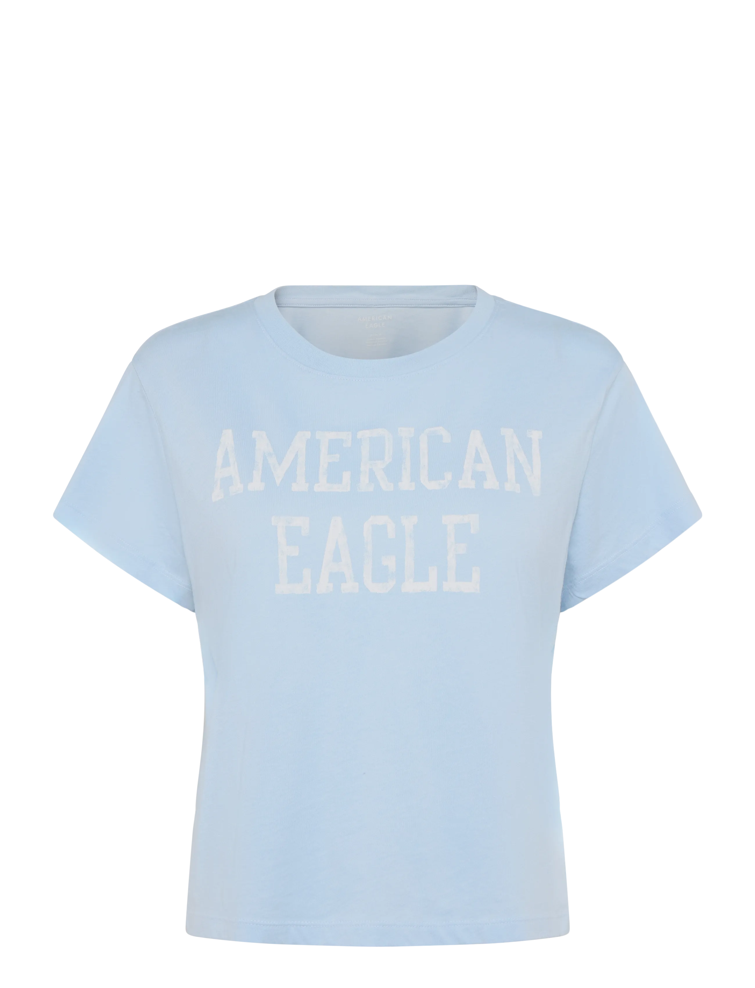 American Eagle 9285 MFO TOMBOY TEE - T-shirts - LIGHT BLUE / blue