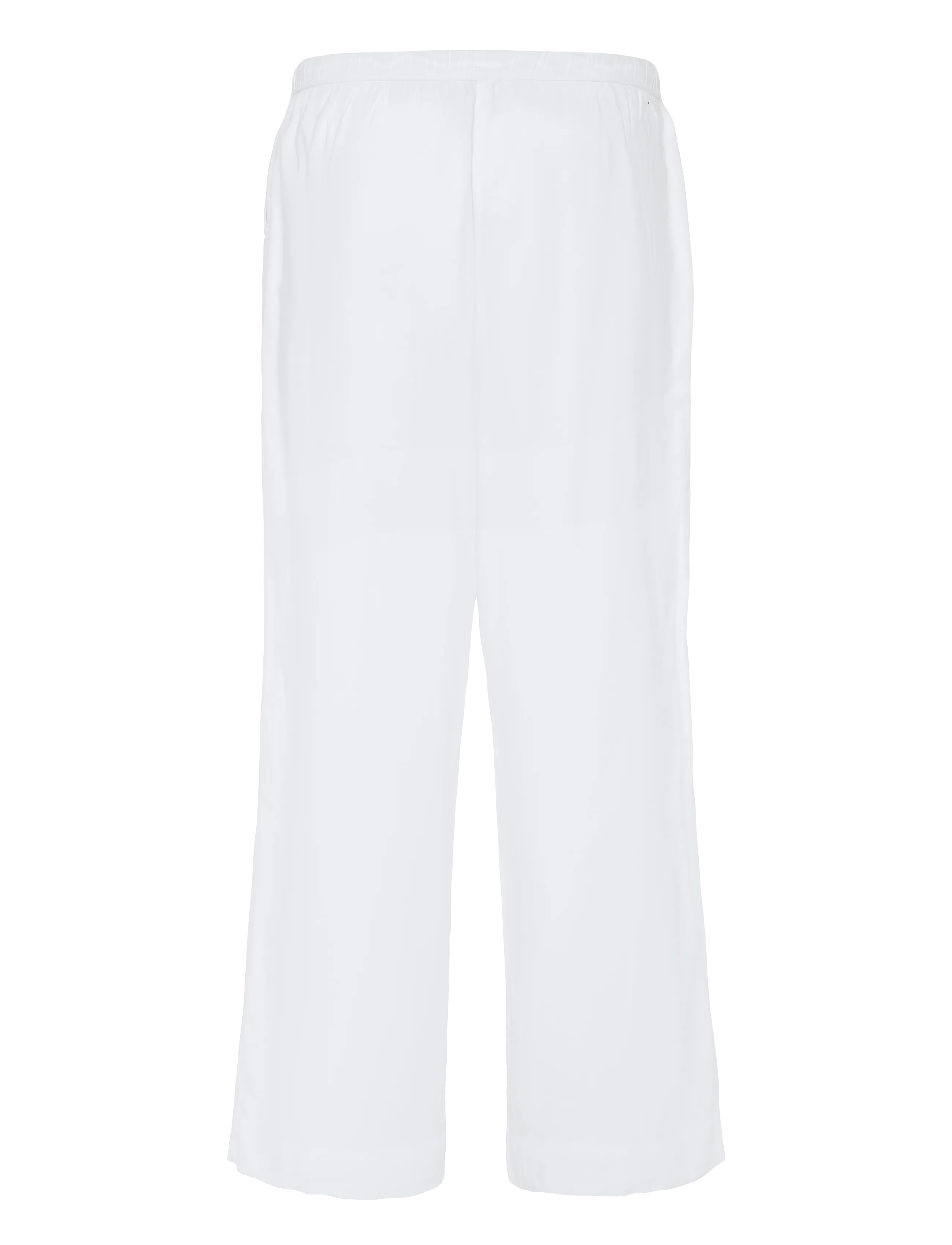 American Eagle - INTL MB PULL ON PANT - wide leg trousers - white - 2