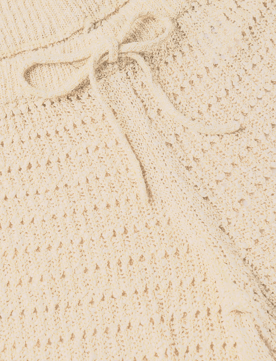 American Eagle - 5395 FLARE SWEATER PANT - schlaghosen - beige - 2