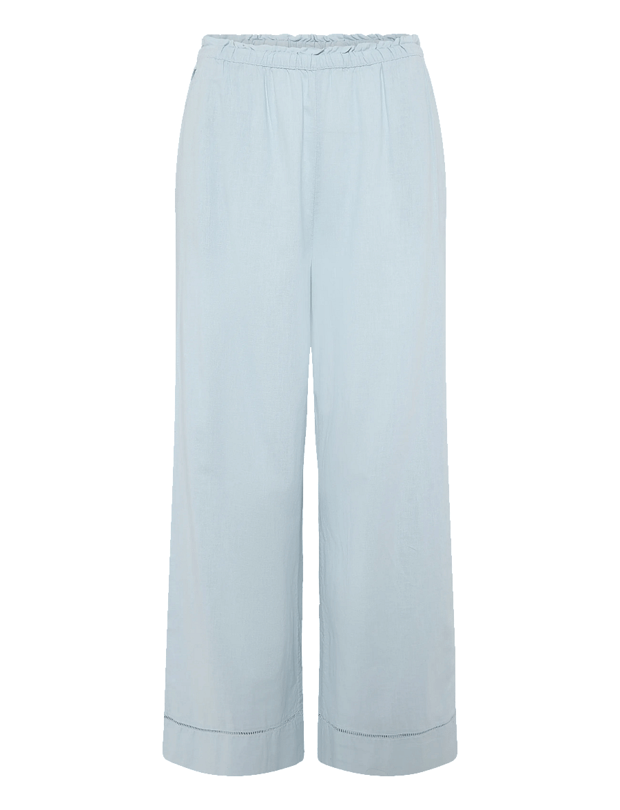 American Eagle - 5408 SOFT PANT MATCHBACK - leveälahkeiset housut - light blue - 0