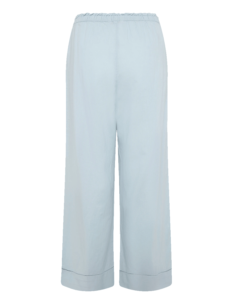 American Eagle - 5408 SOFT PANT MATCHBACK - leveälahkeiset housut - light blue - 1