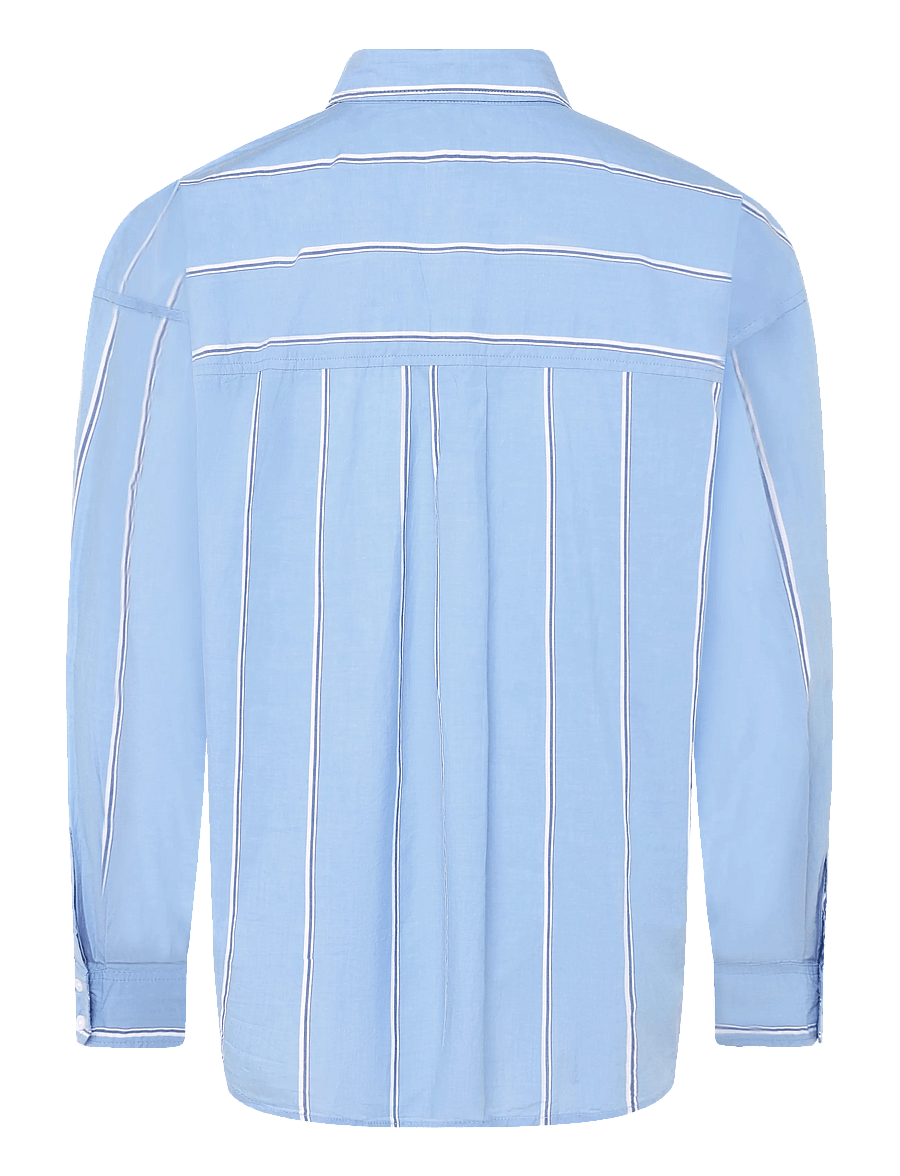 American Eagle - 5510 CORE PERFECT SHIRT YD - long-sleeved shirts - blue - 1
