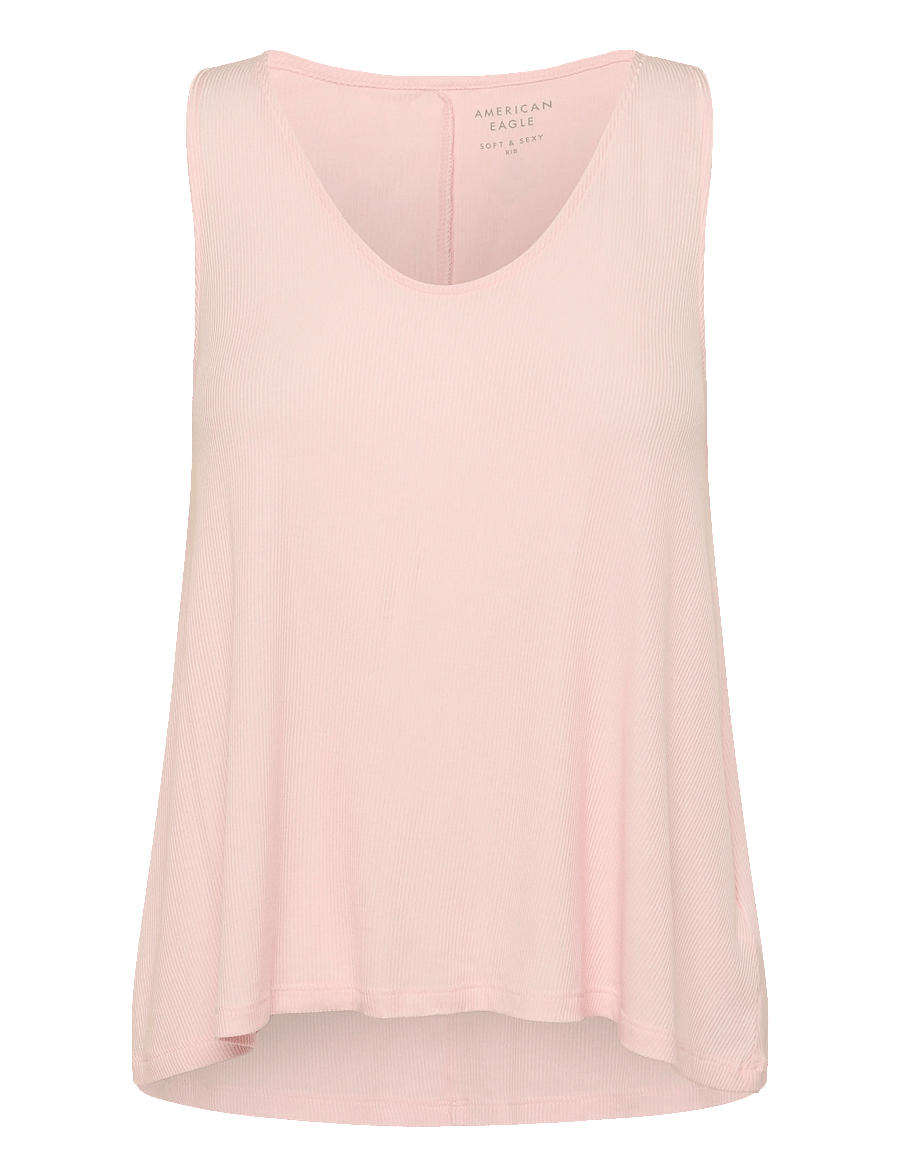 American Eagle - 5827 SNS FAVORITE TANK - Ärmellose tops - light pink - 1