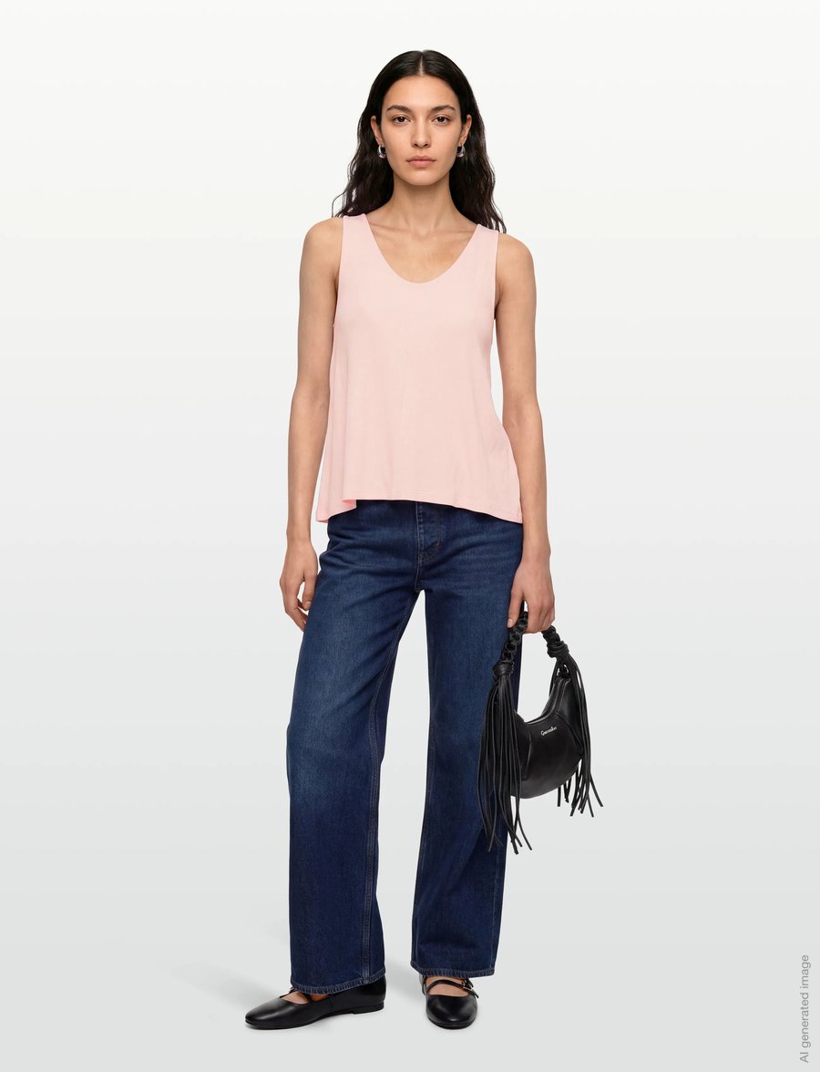 American Eagle - 5827 SNS FAVORITE TANK - Ärmellose tops - light pink - 0