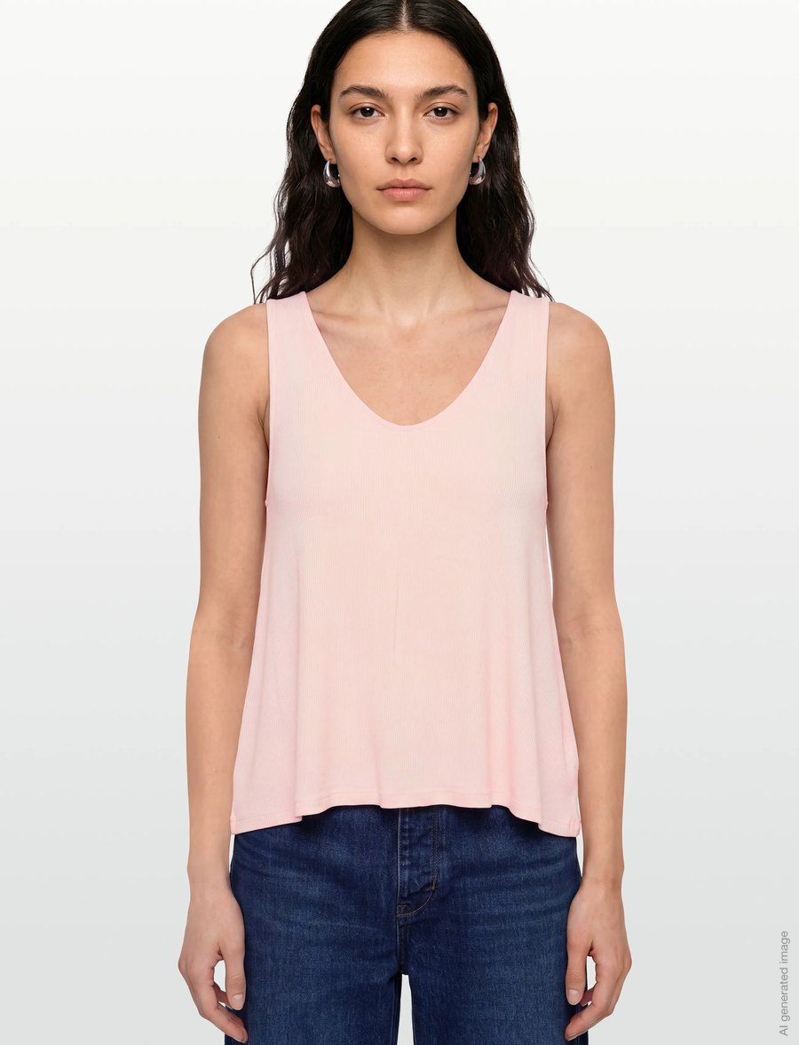 American Eagle - 5827 SNS FAVORITE TANK - Ärmellose tops - light pink - 3