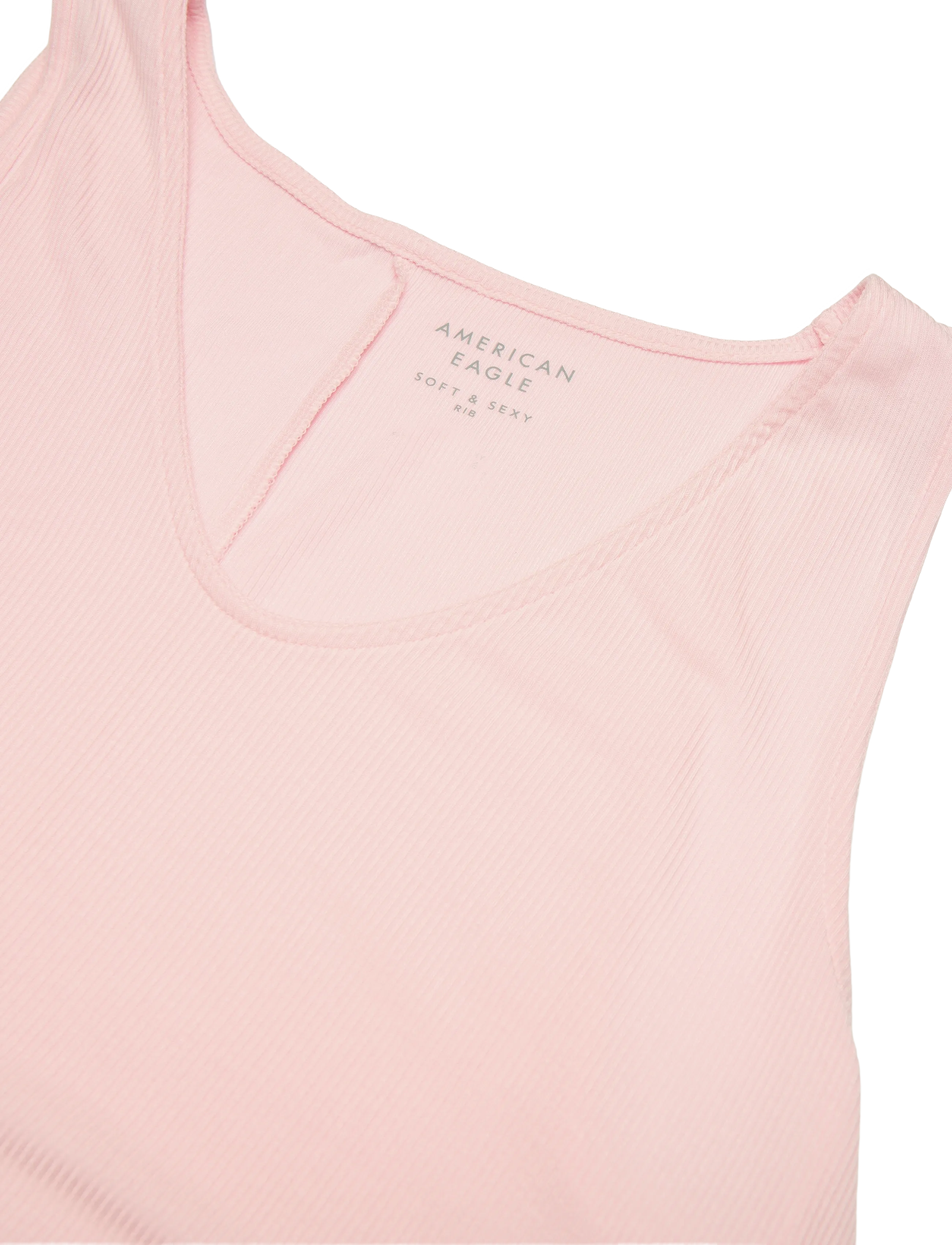 American Eagle - 5827 SNS FAVORITE TANK - varrukateta topid - light pink - 5