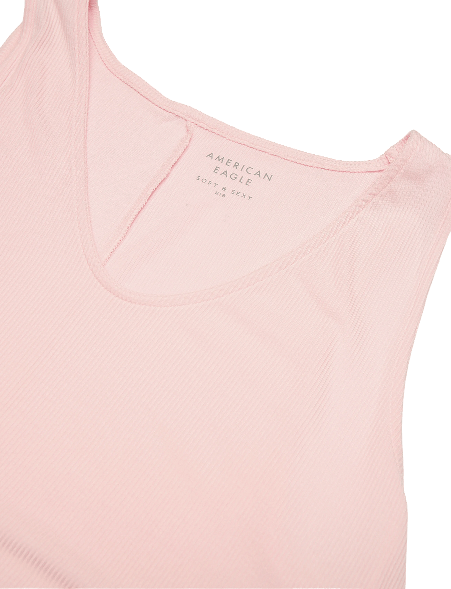 American Eagle - 5827 SNS FAVORITE TANK - Ärmellose tops - light pink - 5