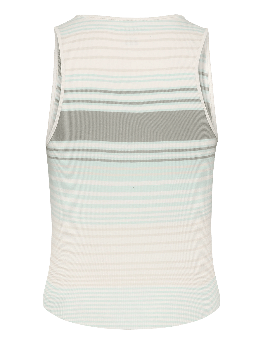 American Eagle - 5942 NEW BASIC TANK STRIPES - Ärmellose tops - willow green - 1