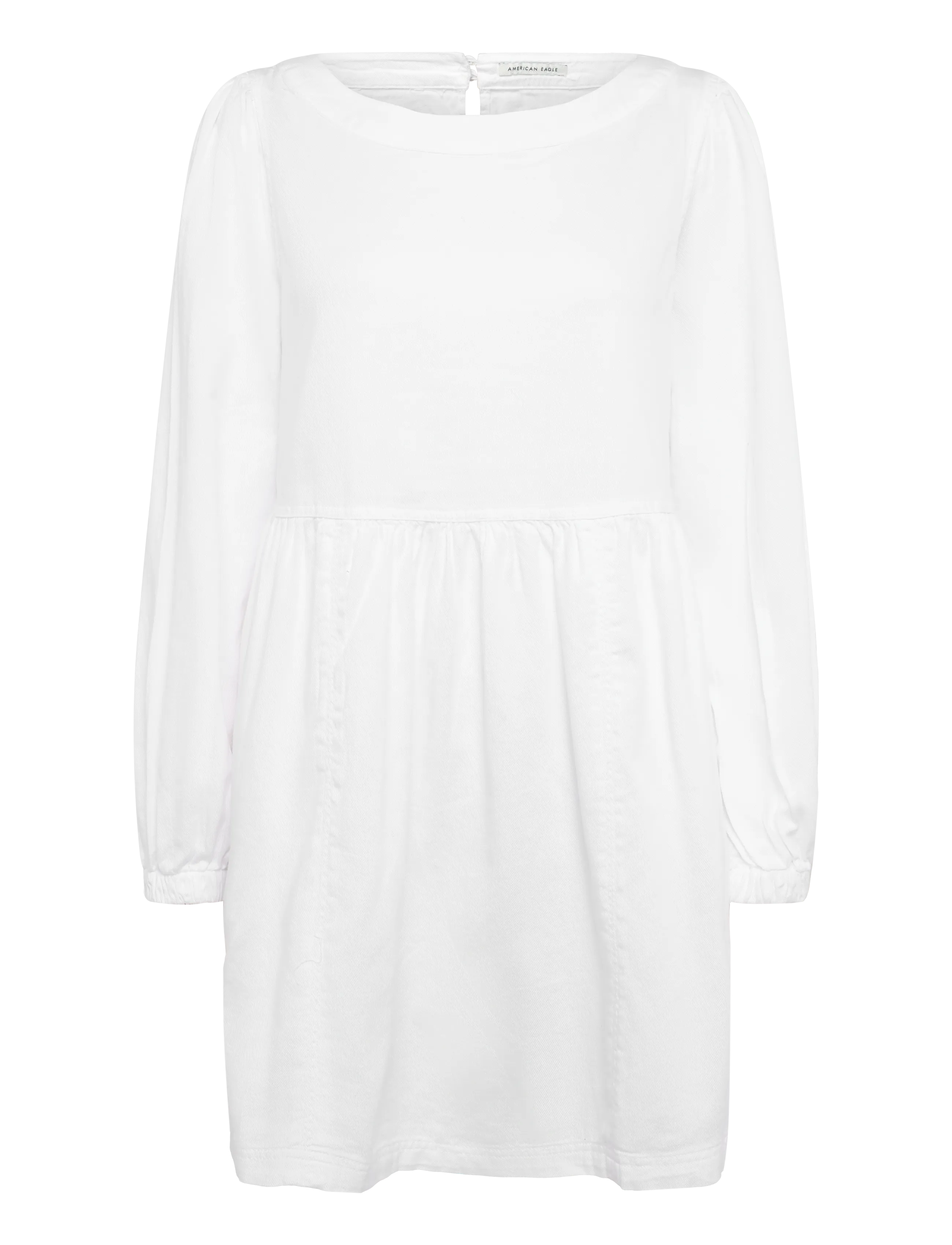 American Eagle - LS SWING MINI DRESS INTL - konfirmationstøj - white - 1