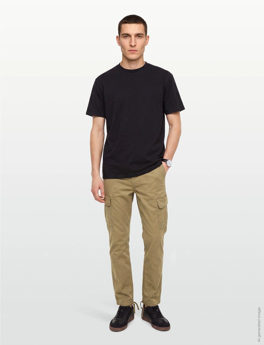 American Eagle - 4668 SLIM LIVED IN CARGO - cargohosen - toasted almond - 0