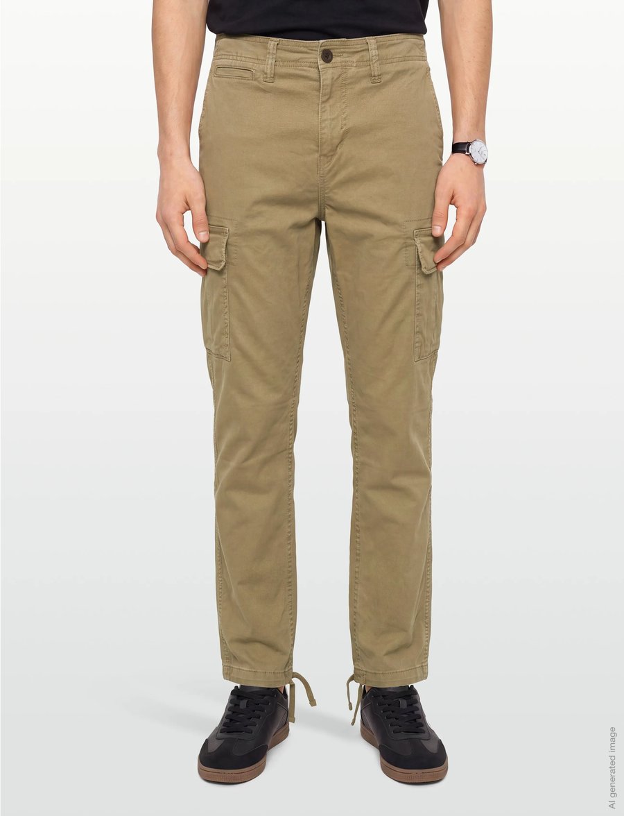American Eagle - 4668 SLIM LIVED IN CARGO - cargohosen - toasted almond - 3