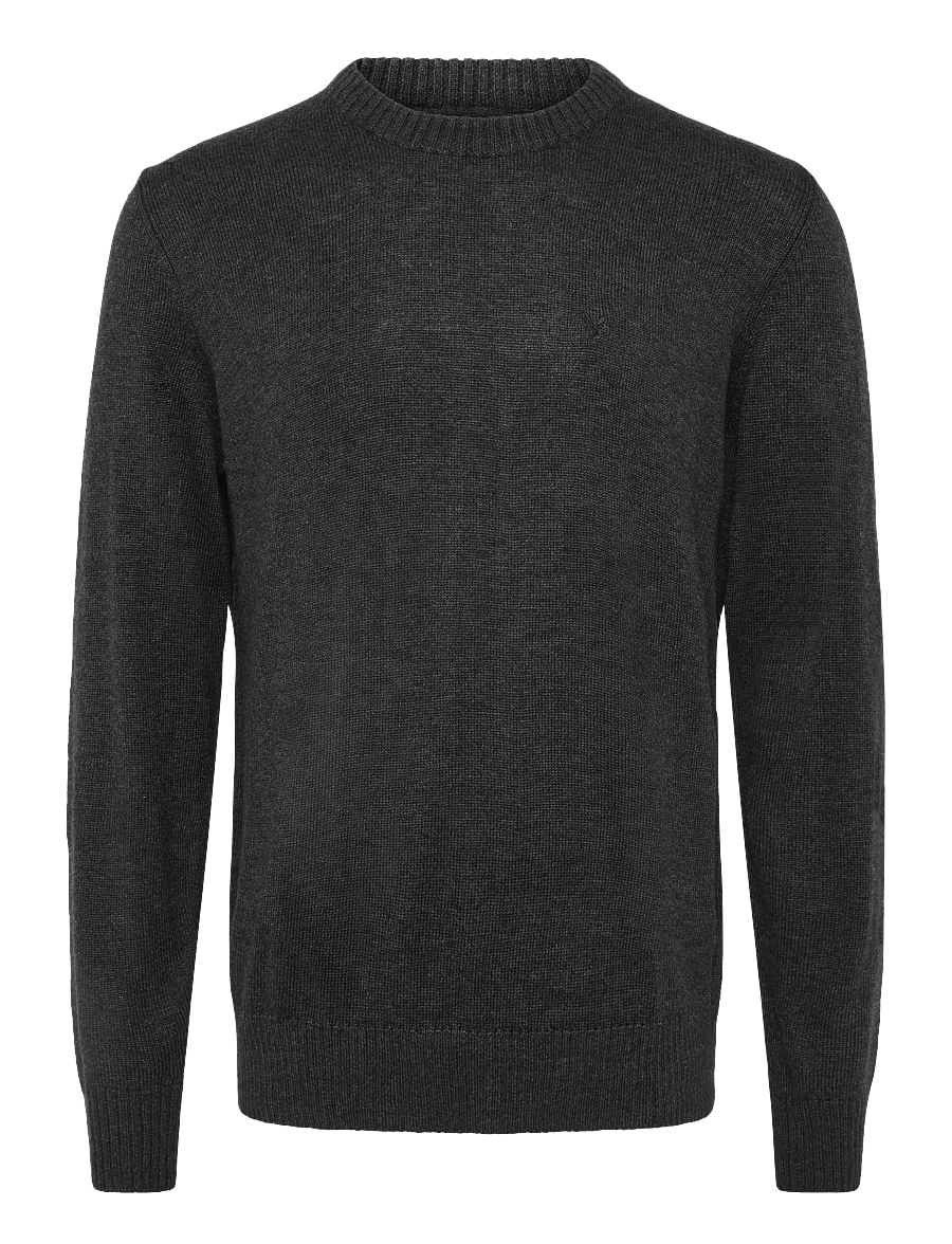 American Eagle - 1791 INTERNATIONAL CORE CREW NECK - round necks - charcoal heather - 0