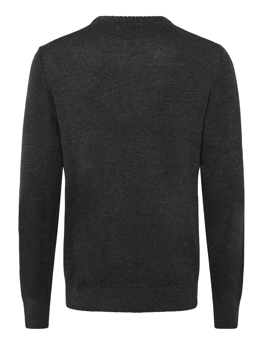 American Eagle - 1791 INTERNATIONAL CORE CREW NECK - round necks - charcoal heather - 1