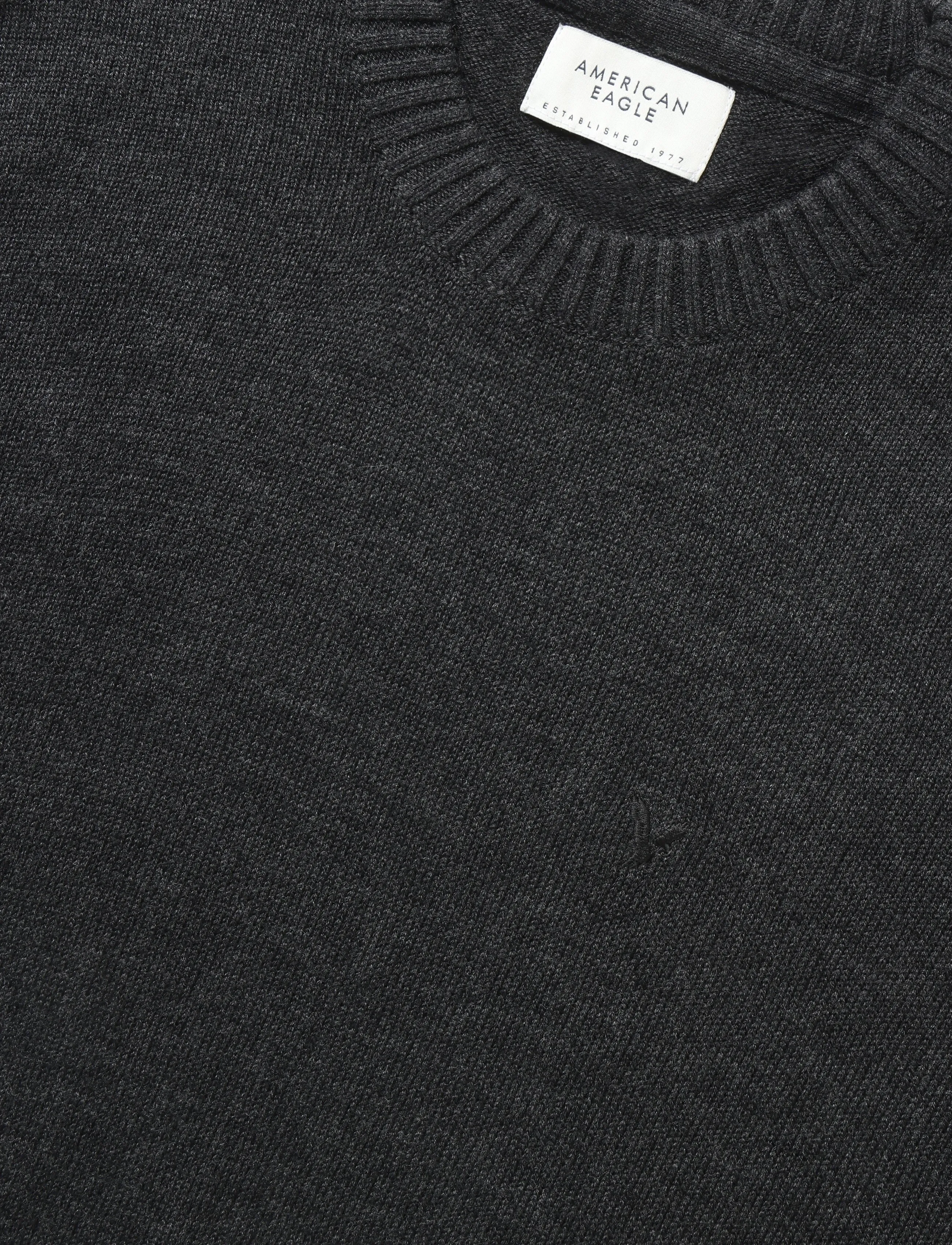 American Eagle - 1791 INTERNATIONAL CORE CREW NECK - charcoal heather - 2
