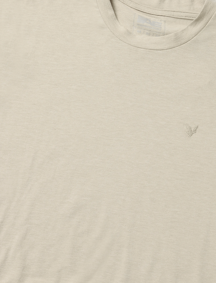 American Eagle - K- CULLEN TEE STANDARD FIT - EOE + SERIOUSLY SOFT WASH - kortärmade t-shirts - beige - 2