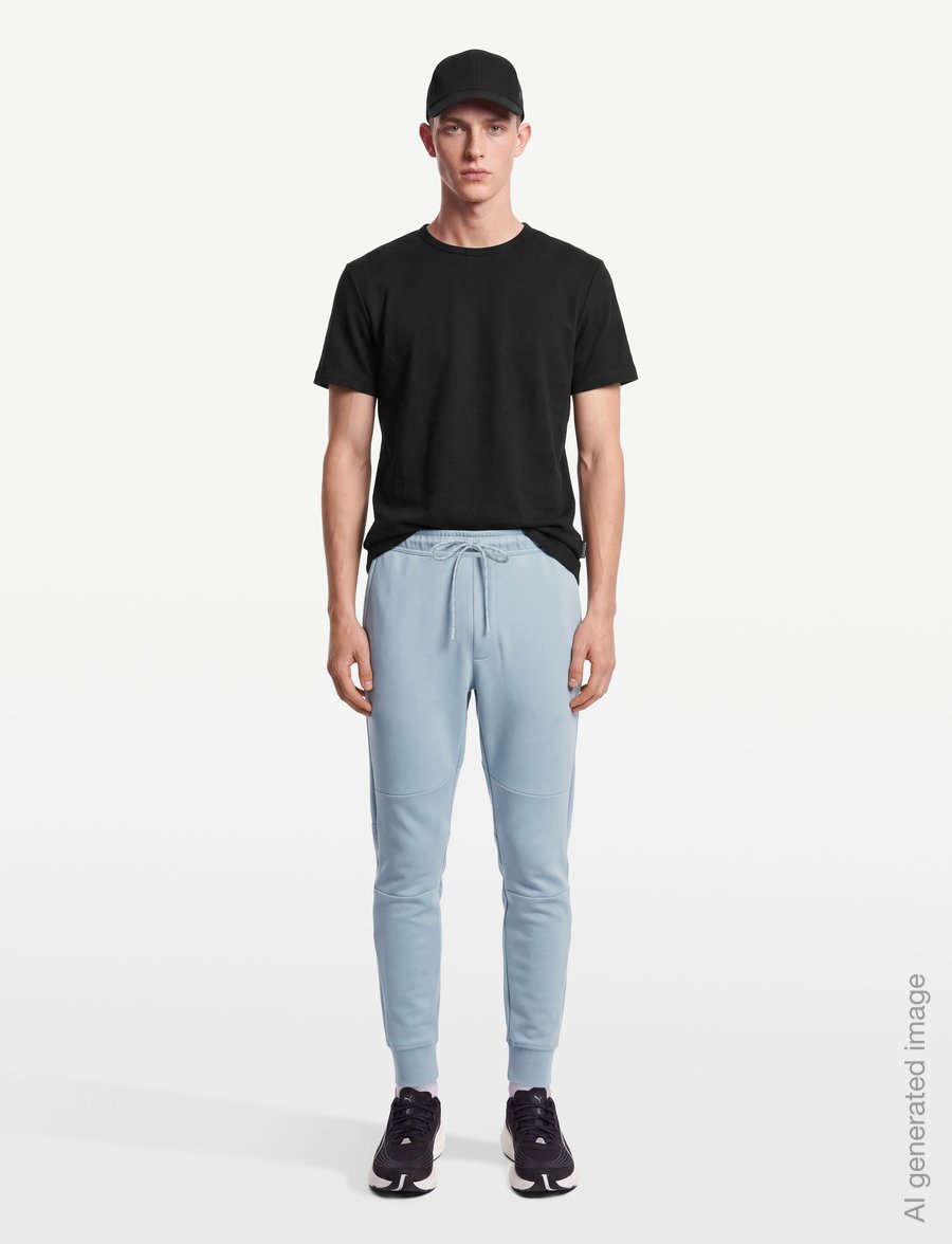 American Eagle - 4781 MANCHEGO ACTIVE JOGGER SOLID - kollektsioonid - blue powder - 0