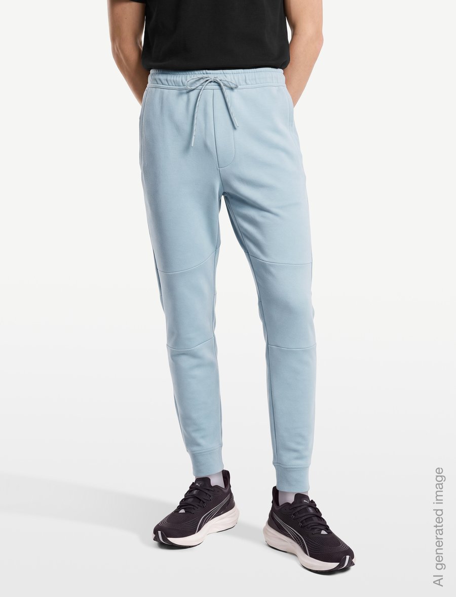 American Eagle - 4781 MANCHEGO ACTIVE JOGGER SOLID - kollektsioonid - blue powder - 3