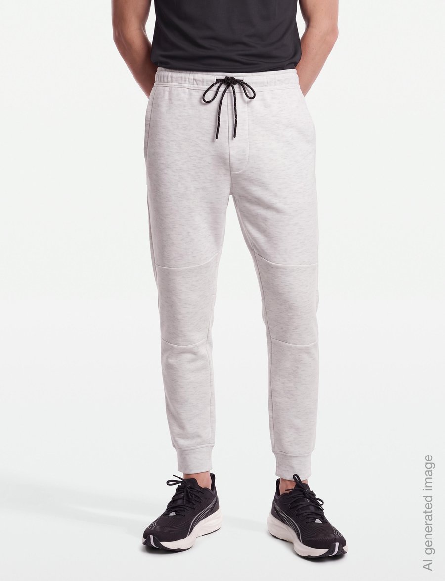 American Eagle - 4783 MANCHEGO ACTIVE JOGGER HEATHER - kollektioner - heather frost - 3