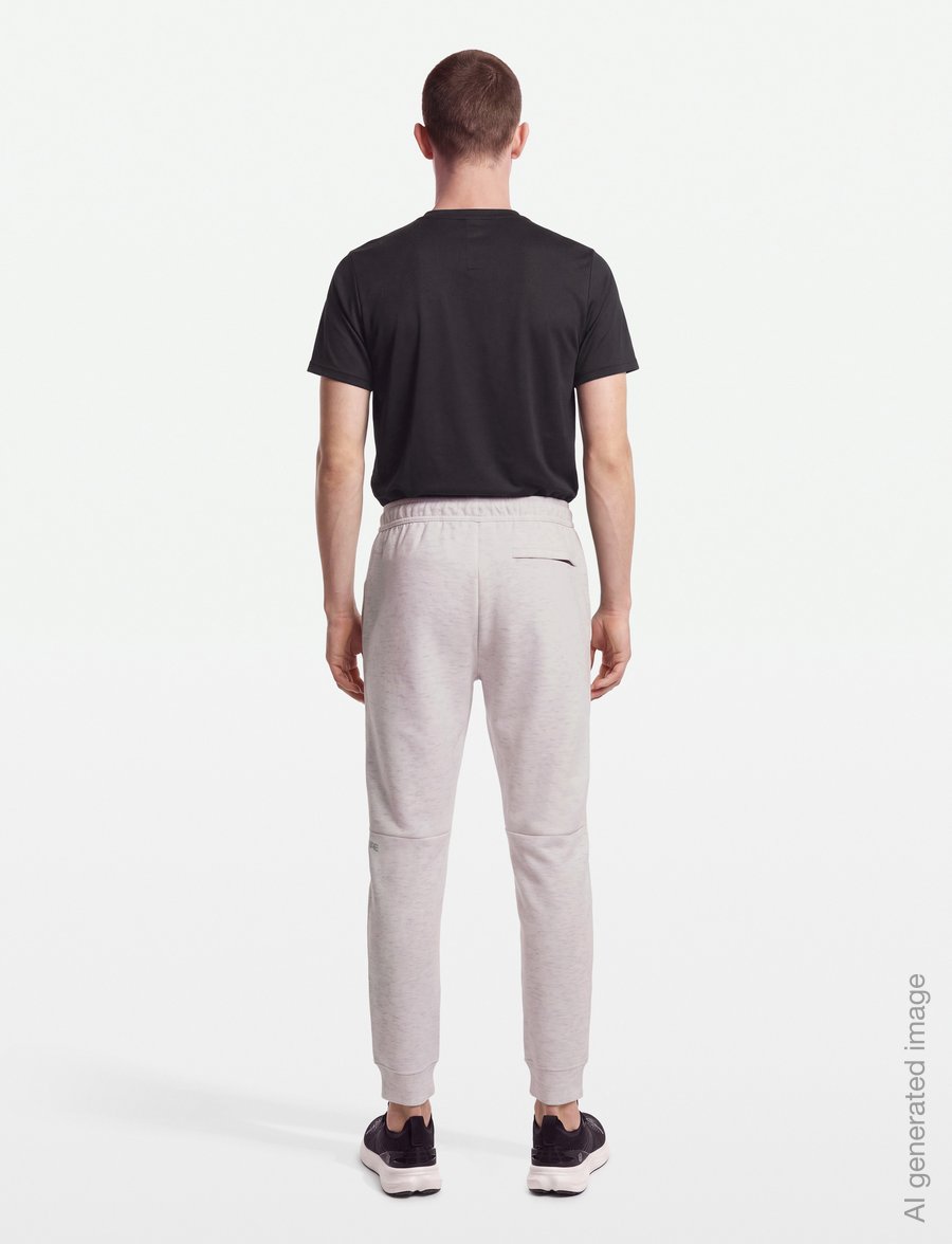American Eagle - 4783 MANCHEGO ACTIVE JOGGER HEATHER - kollektioner - heather frost - 4