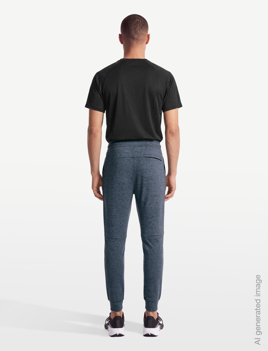 American Eagle - INTL ANTELOPE ACTIVE PANT - kollektsioonid - blue heather - 4
