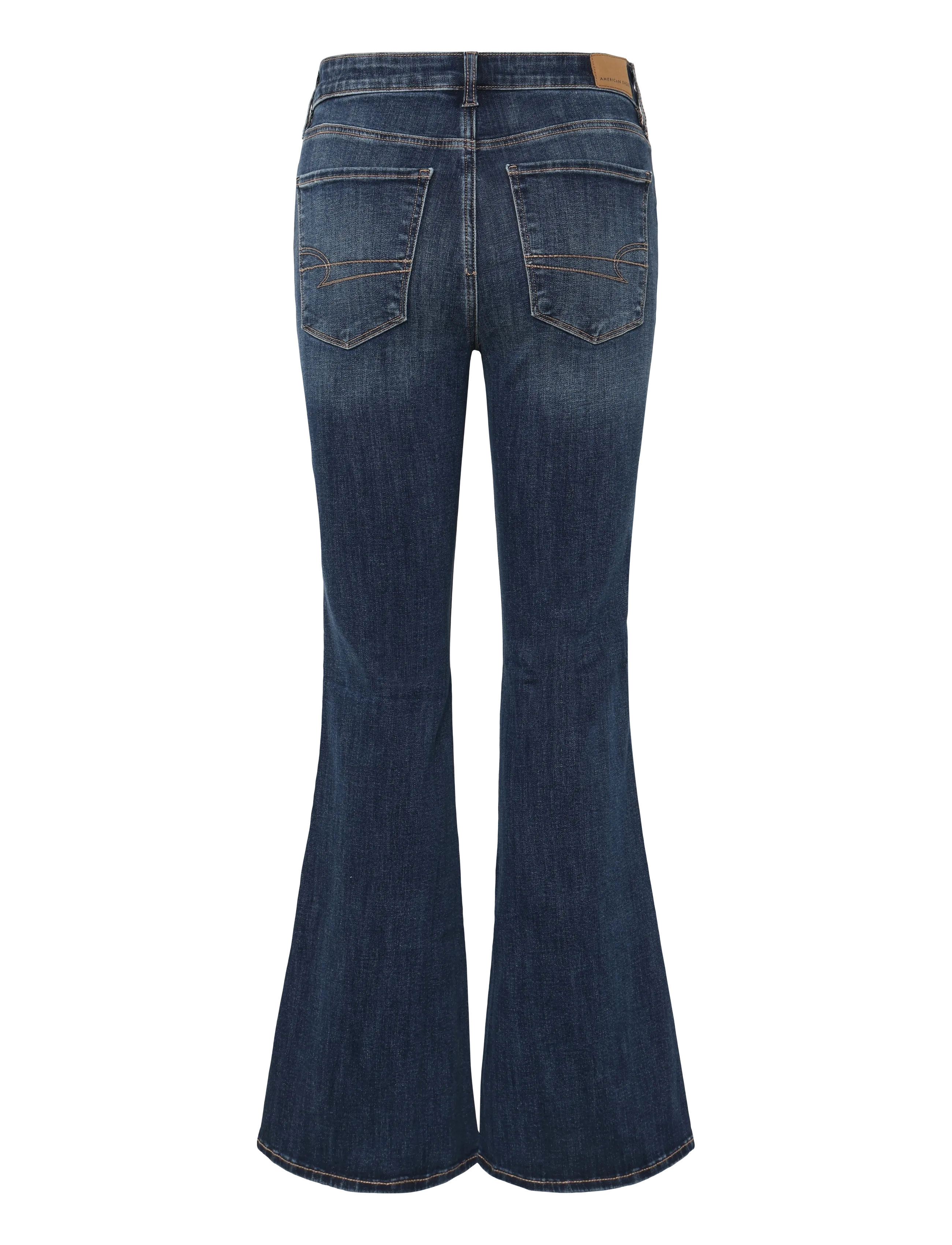 American Eagle - SUPER HIGH RISE FLARE JEANS - classic medium - 1