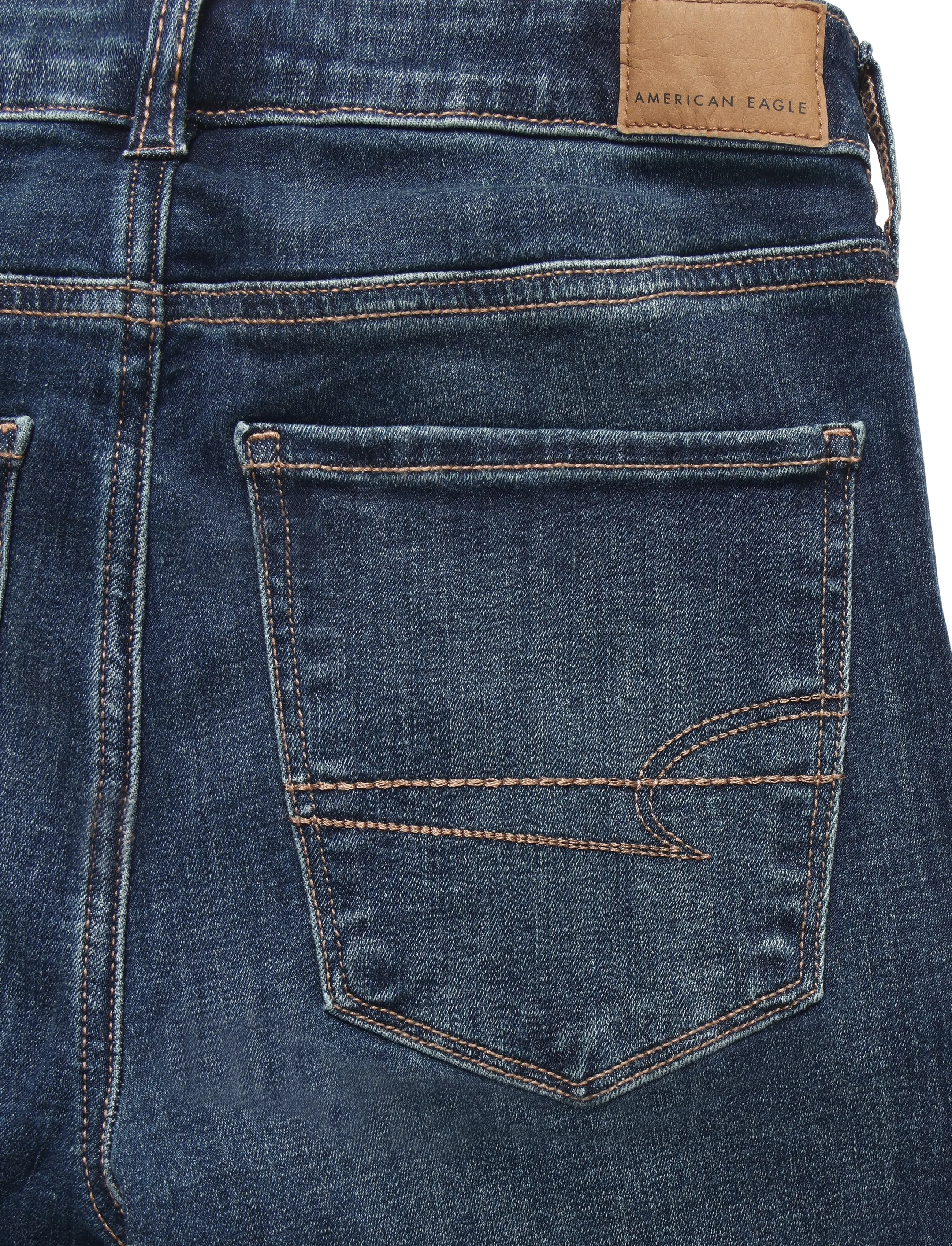 American Eagle - SUPER HIGH RISE FLARE JEANS - classic medium - 4