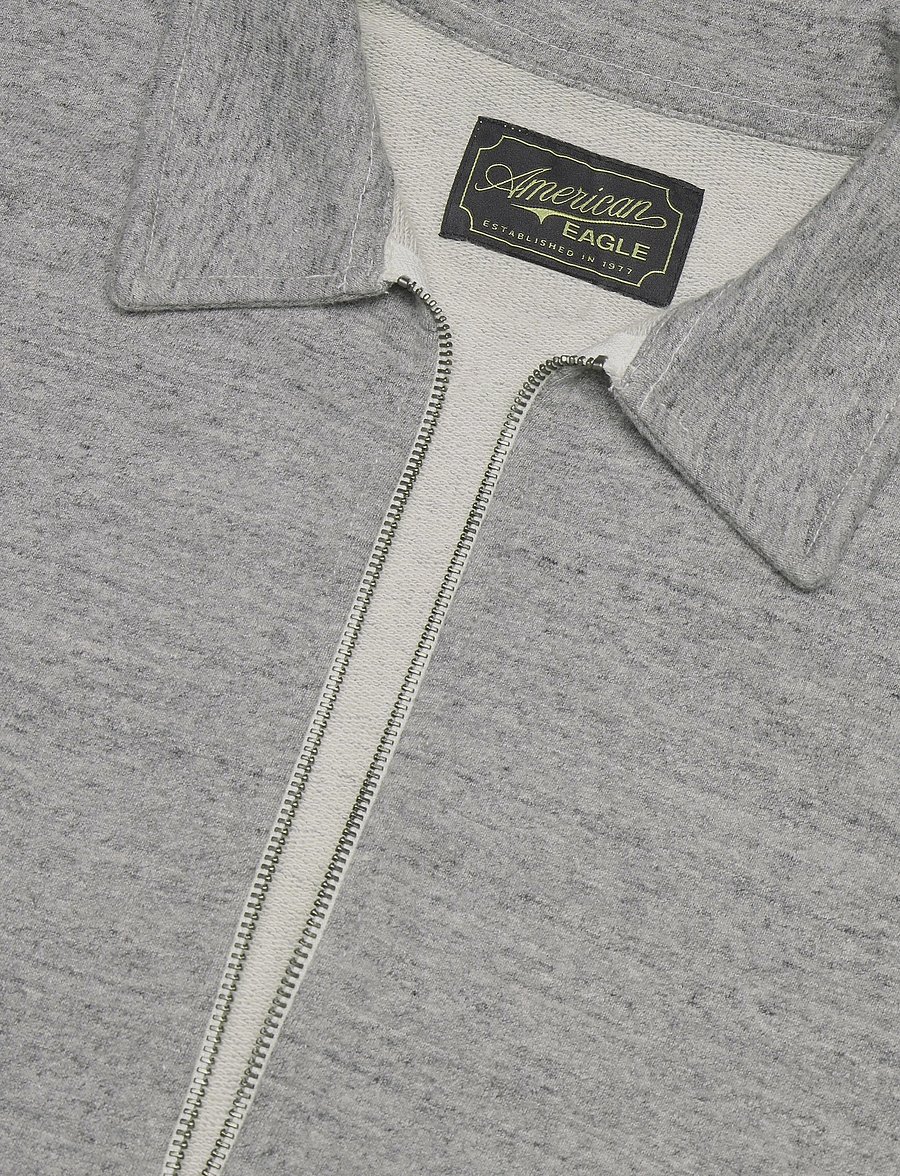 American Eagle - 2382 430 HTHR COACHES JACKET - vårjackor - gray heather - 2