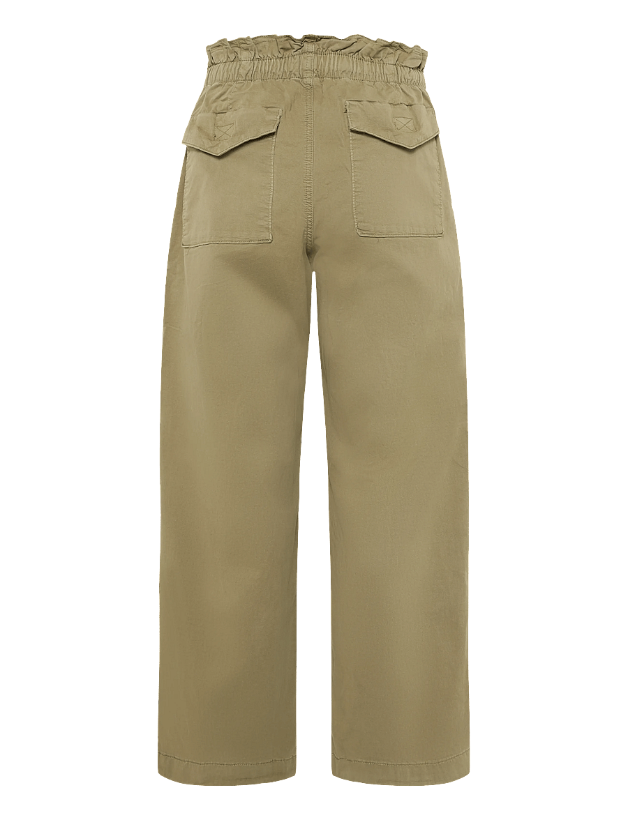 American Eagle - 5338 HR STOVEPIPE - hosen mit weitem bein - olive - 1