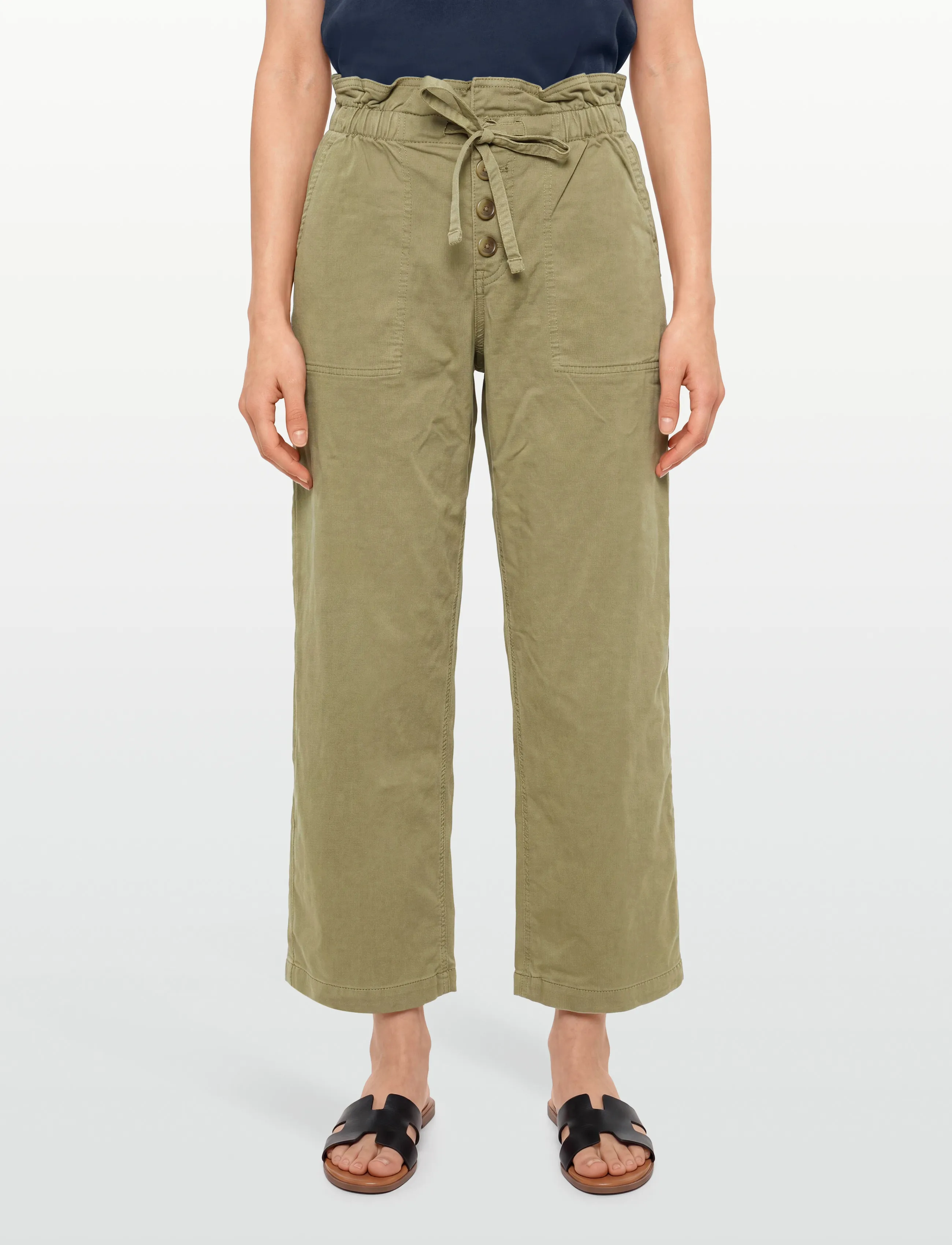 American Eagle - 5338 HR STOVEPIPE - vida byxor - olive - 3