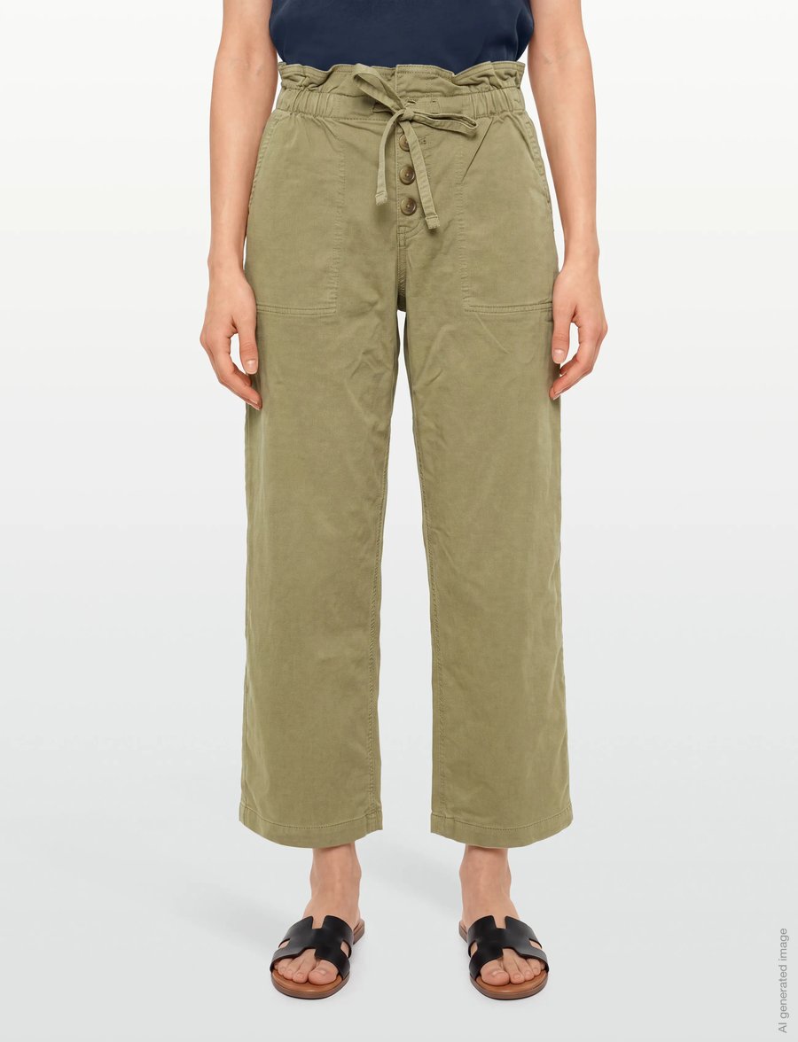 American Eagle - 5338 HR STOVEPIPE - vida byxor - olive - 3