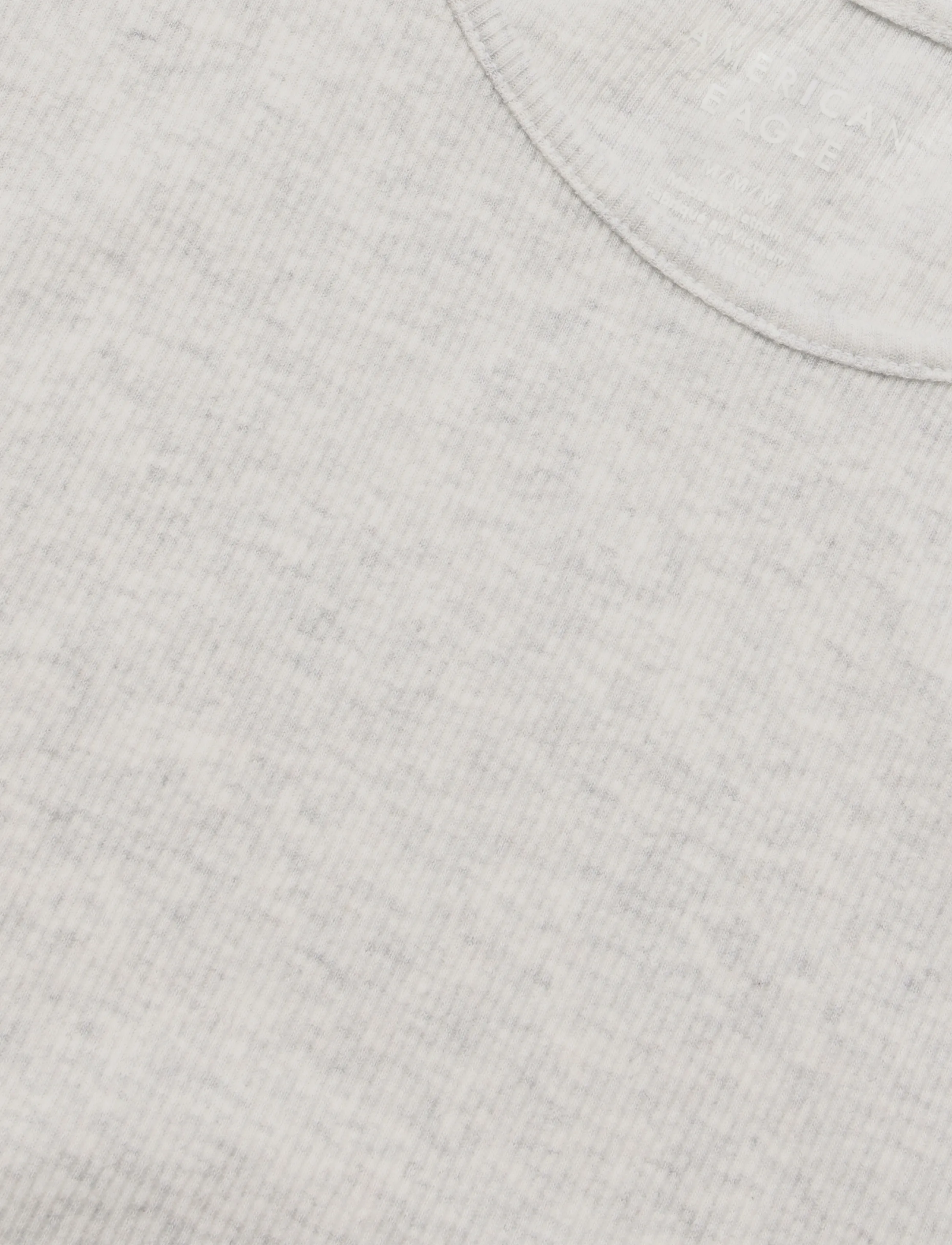 American Eagle - 9381 HEY BABY RIB TEE HEATHER - heather gray - 2