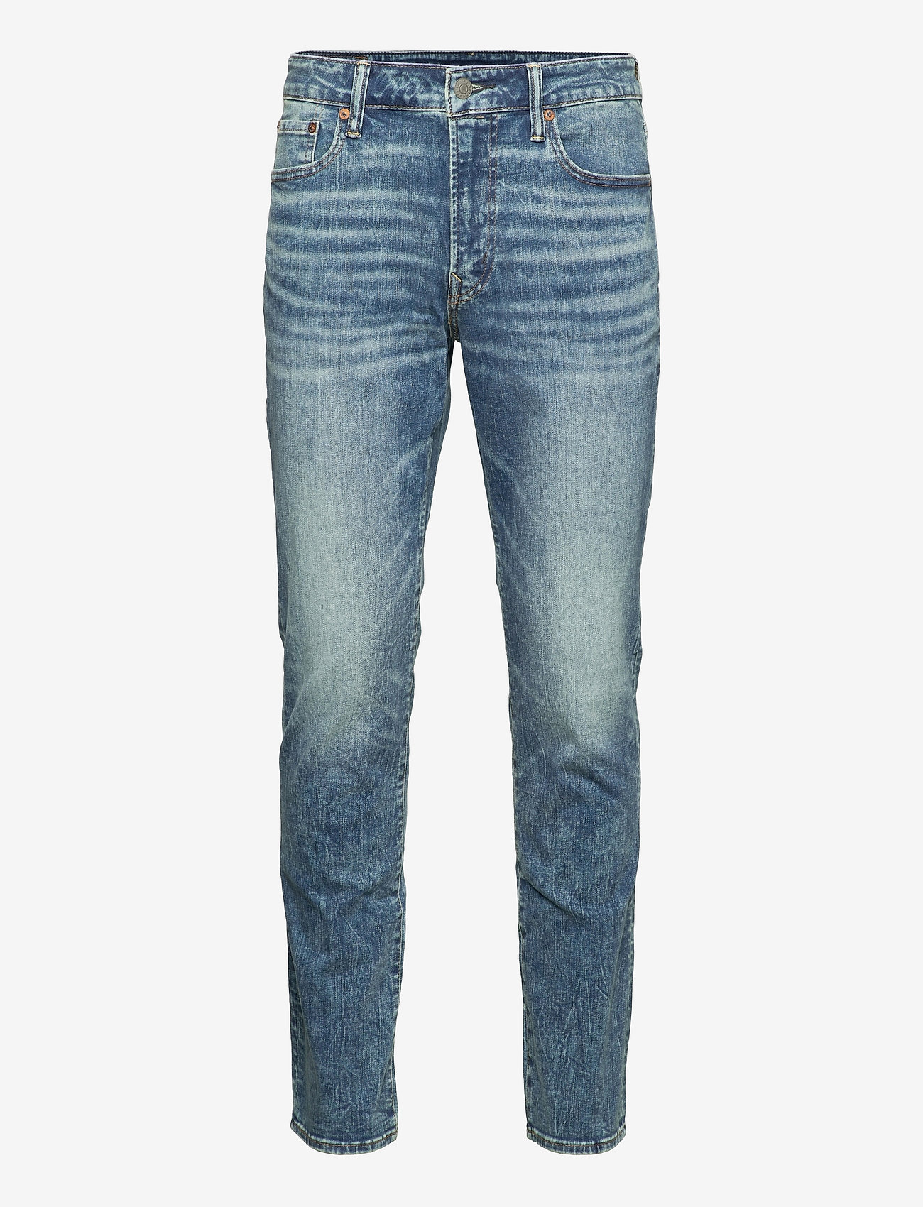 American Eagle - AE Cozy AirFlex+ Slim Jean - classic destruction - 0