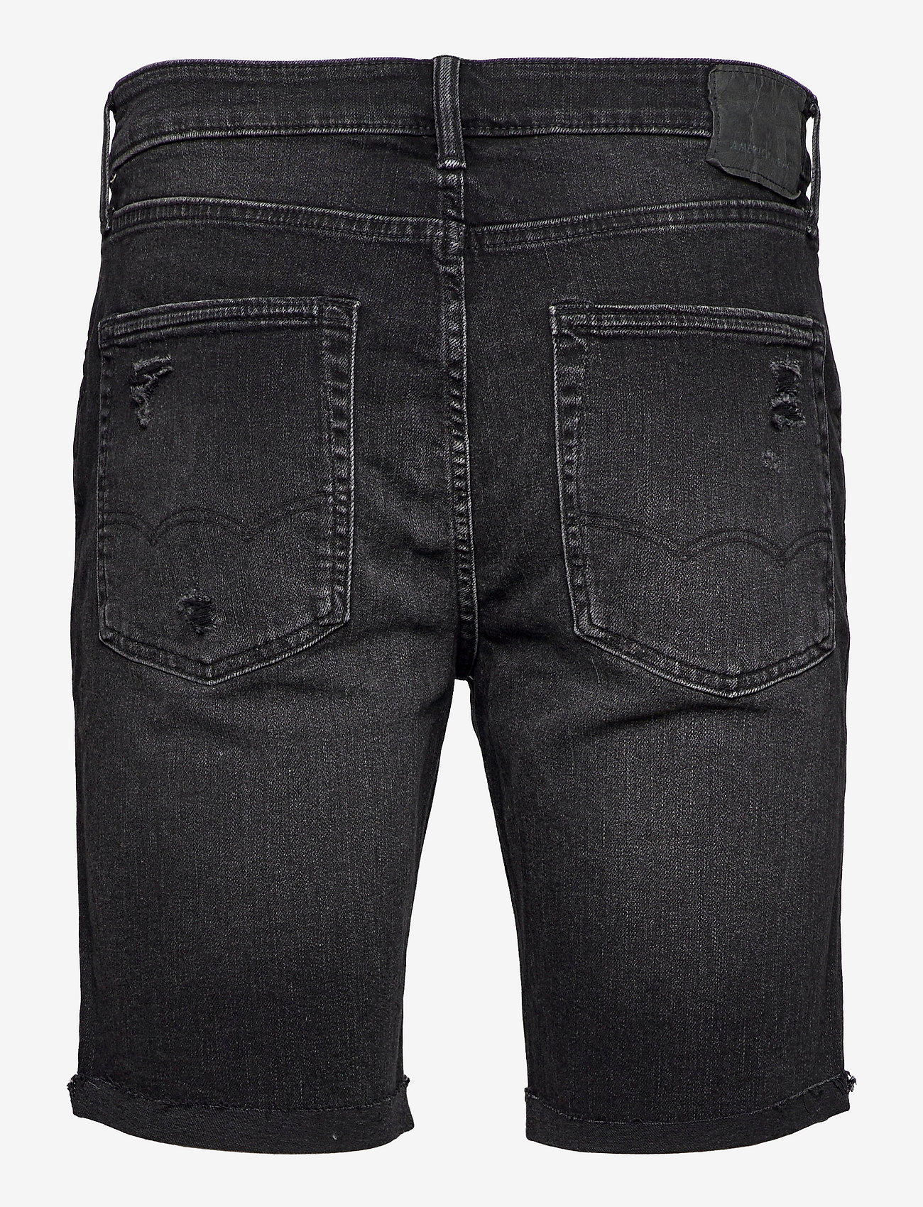 American Eagle - AE AirFlex+ Ripped Denim Short - black - 1