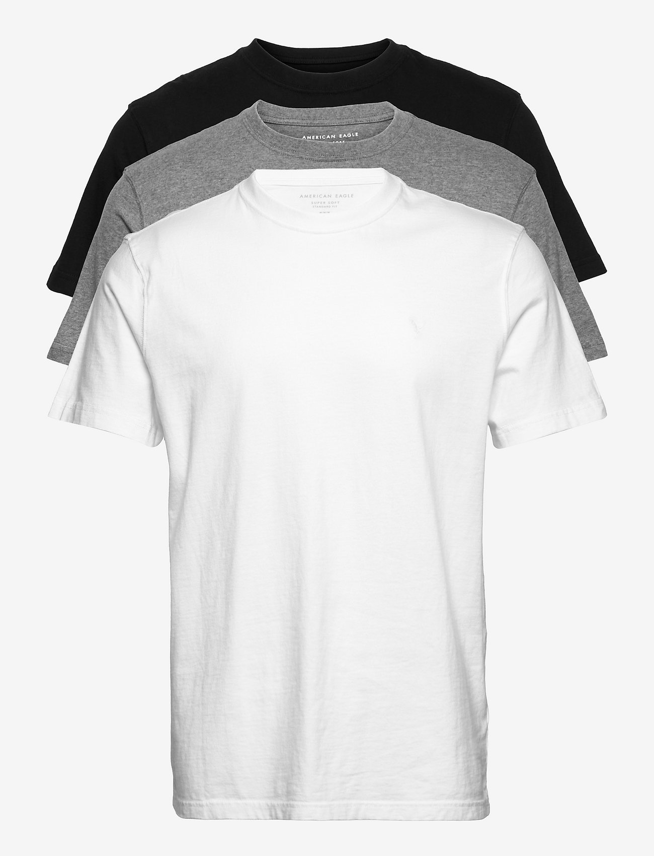 American Eagle - 3 PACK CREW NECK - multi - 0