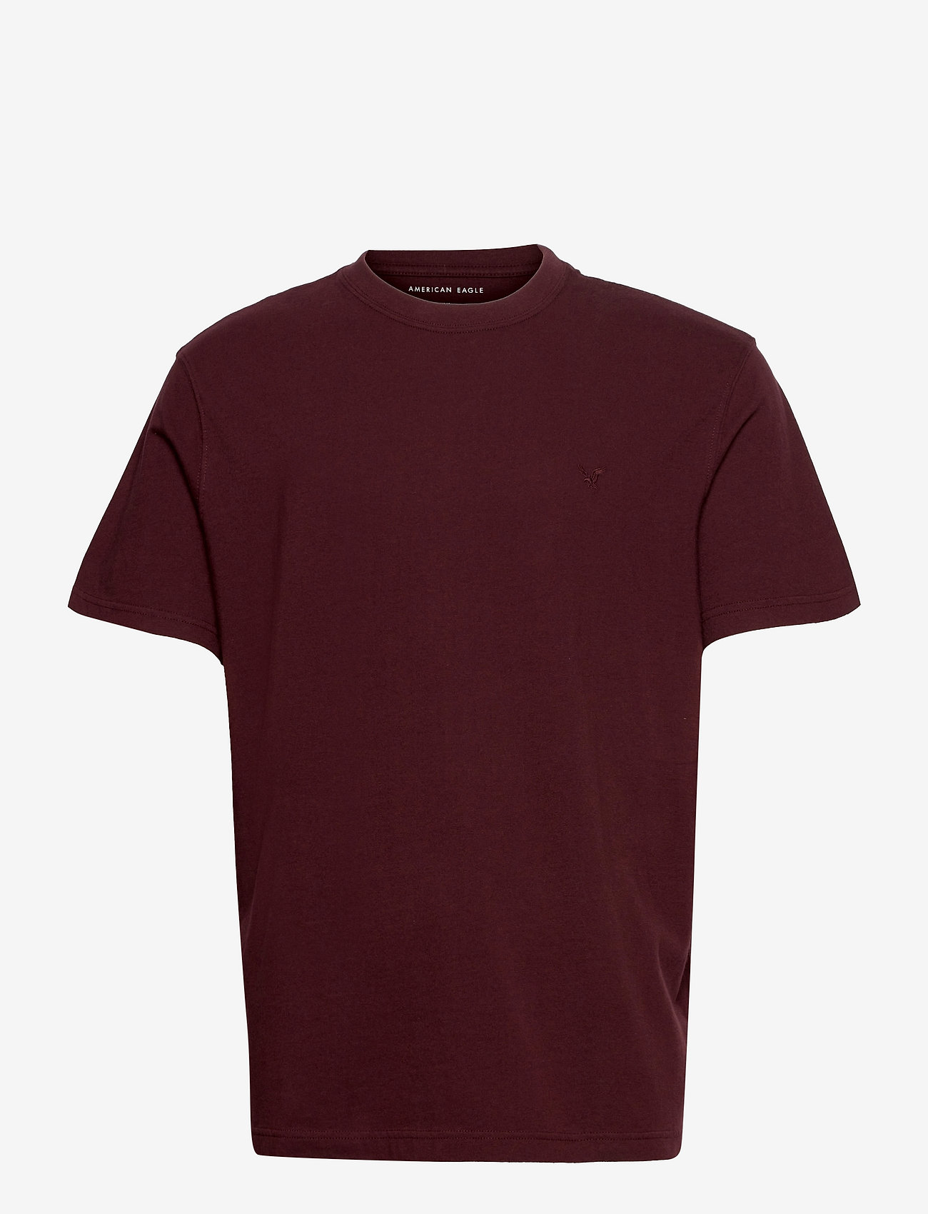 American Eagle - AE Super Soft Icon T-Shirt - deep burgundy - 0