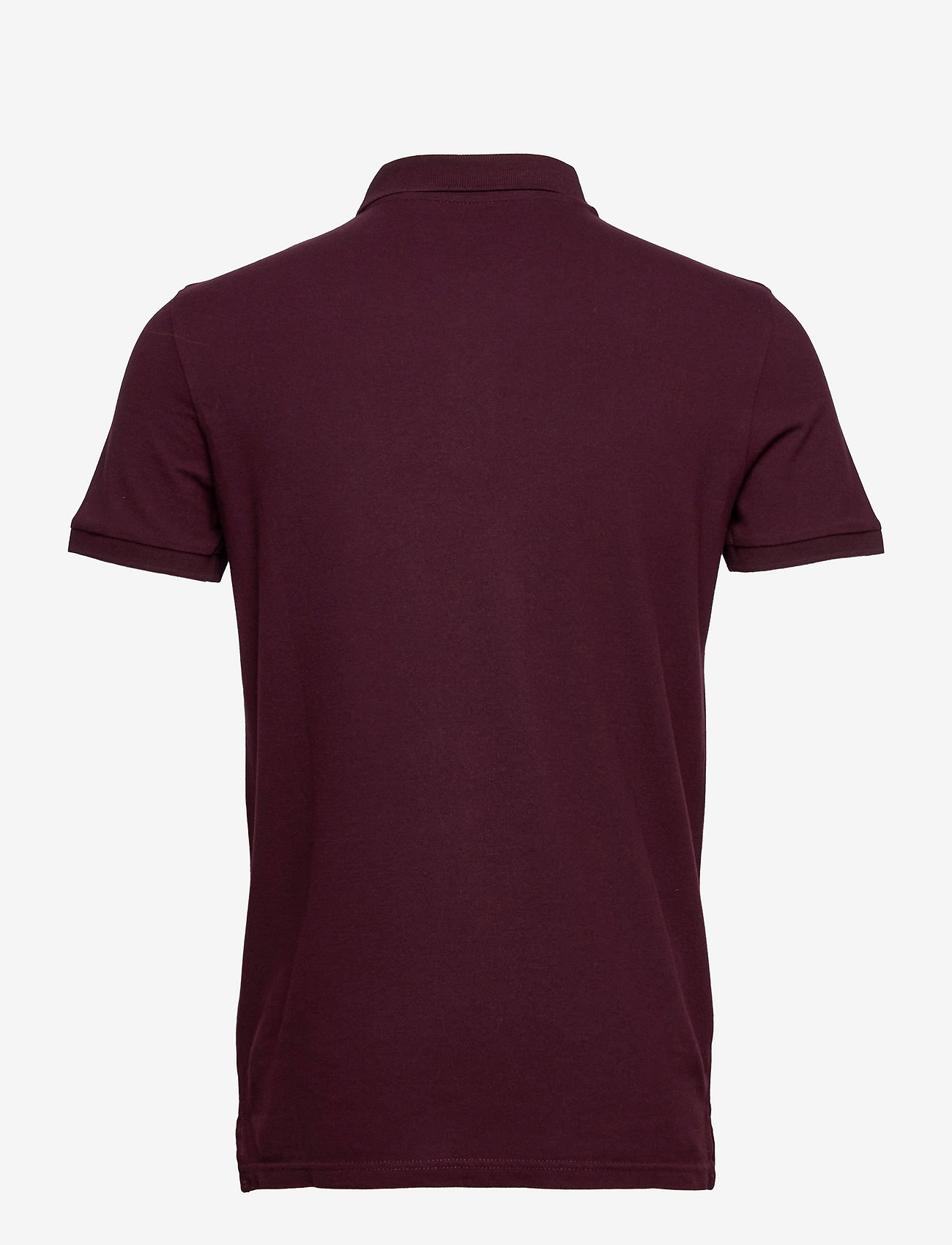 American Eagle - AE Slim Flex Polo Shirt - burgundy - 1