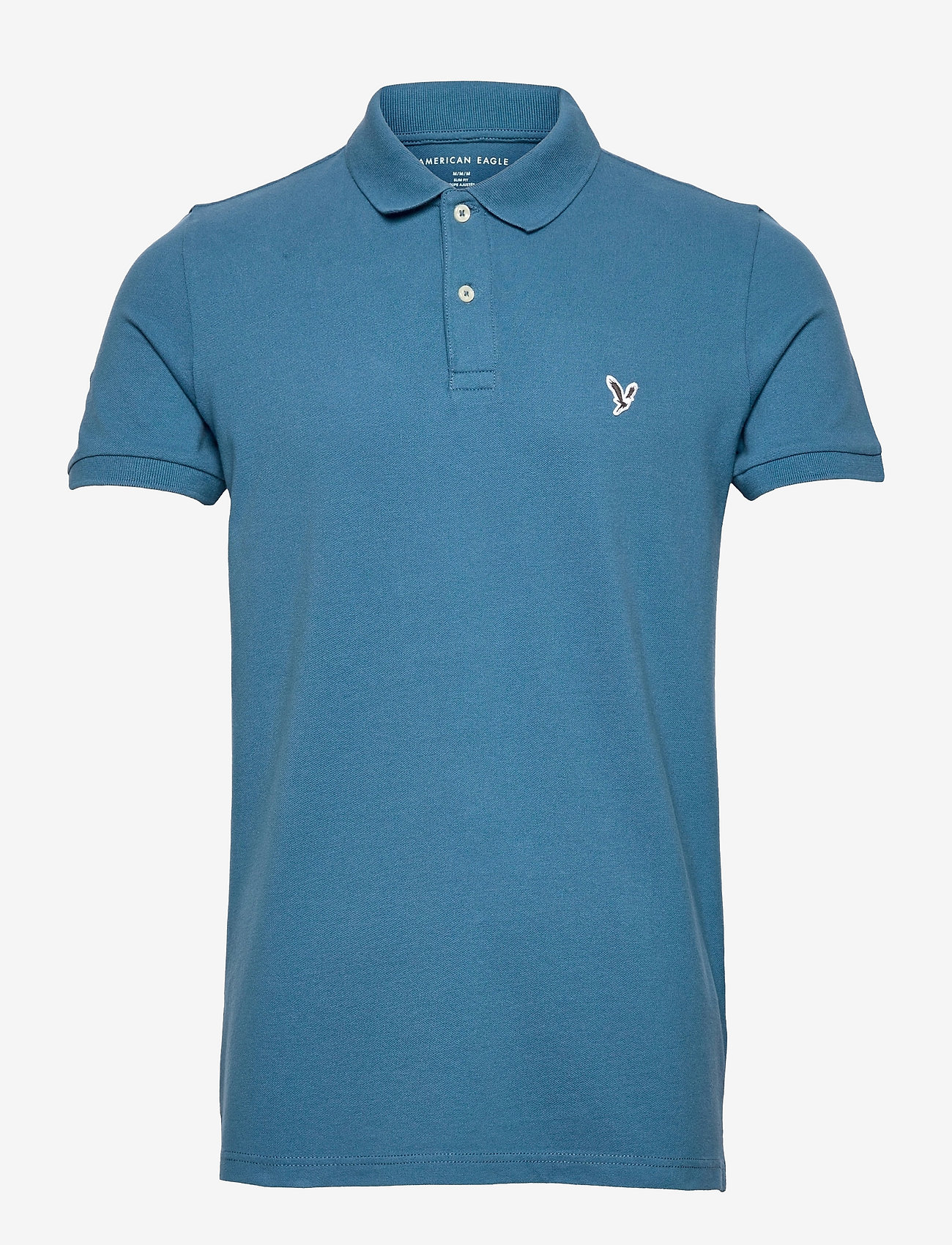 American Eagle - AE Slim Flex Polo Shirt - tidal blue - 0