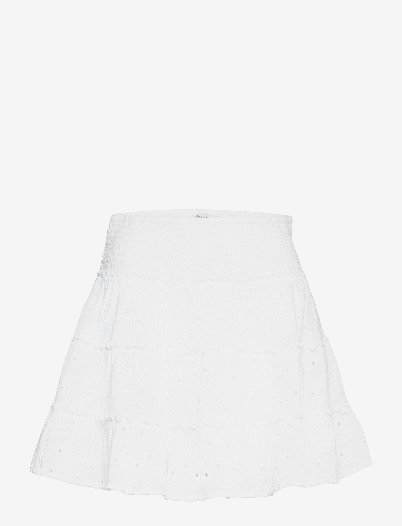 AE Solid Tiered Mini Skirt - MEDIUM