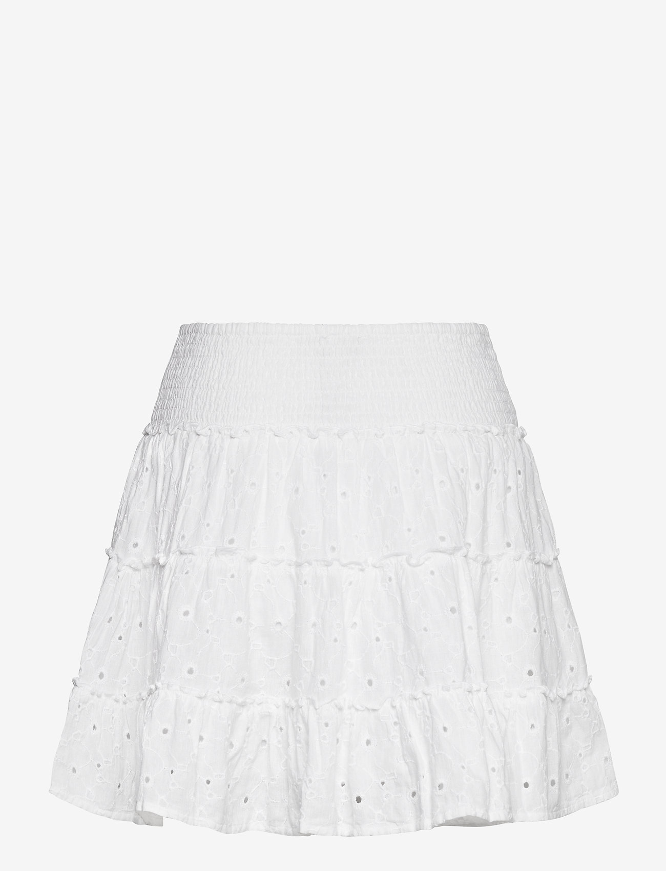 American Eagle - AE Solid Tiered Mini Skirt - white - 1