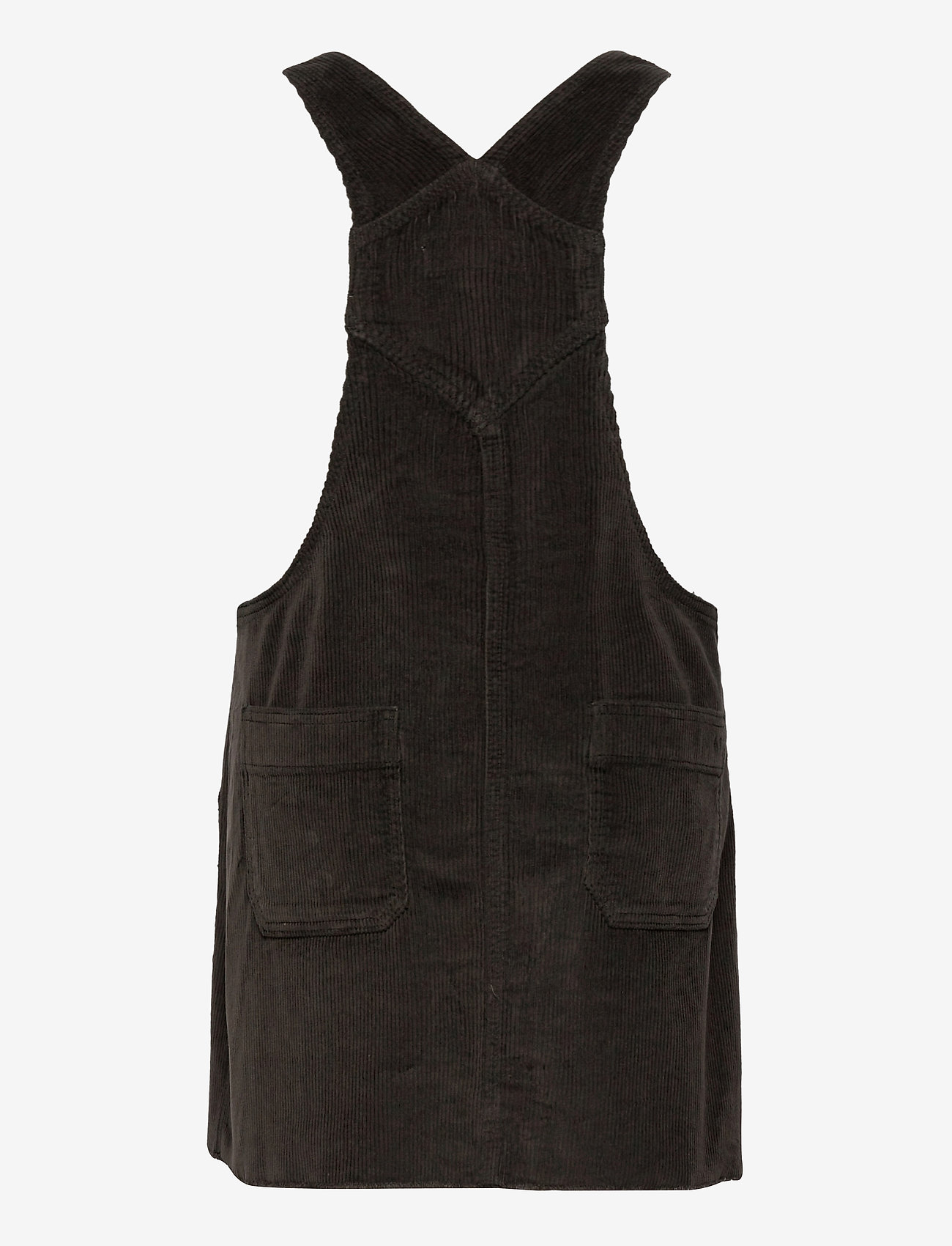 American Eagle - AE Corduroy Dress Overall - onyx black - 1