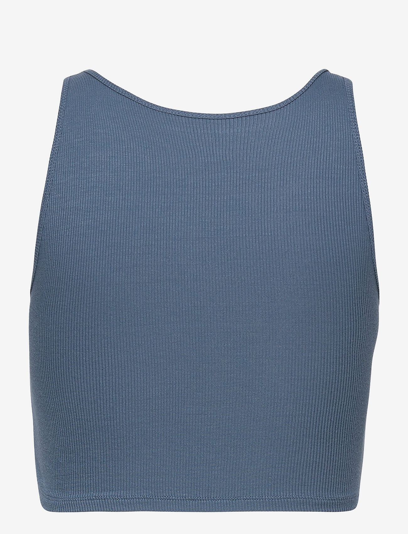 American Eagle - AE High-Neck Crop Tank - blue - 1
