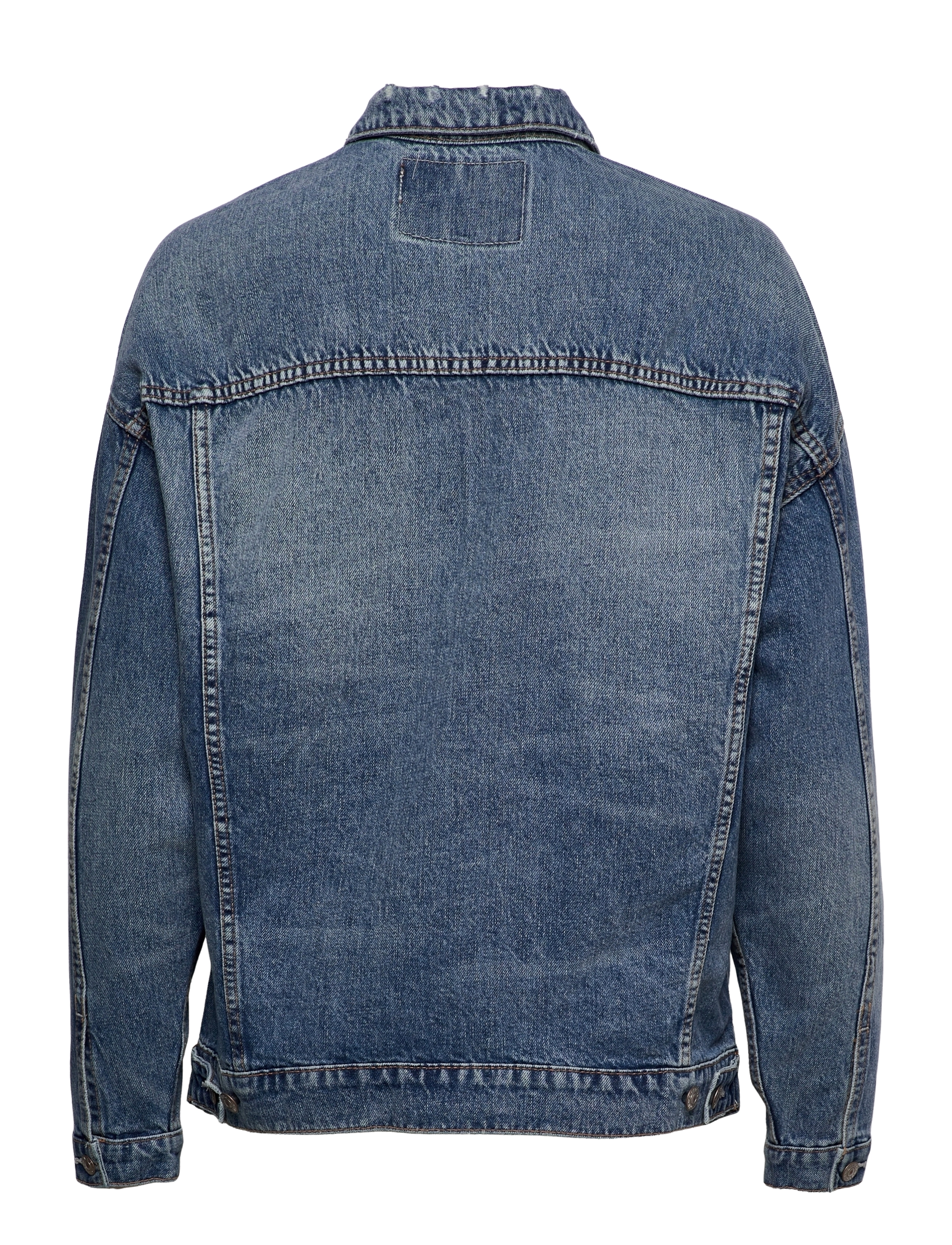American Eagle - AE Boyfriend Denim Jacket - medium indigo - 1