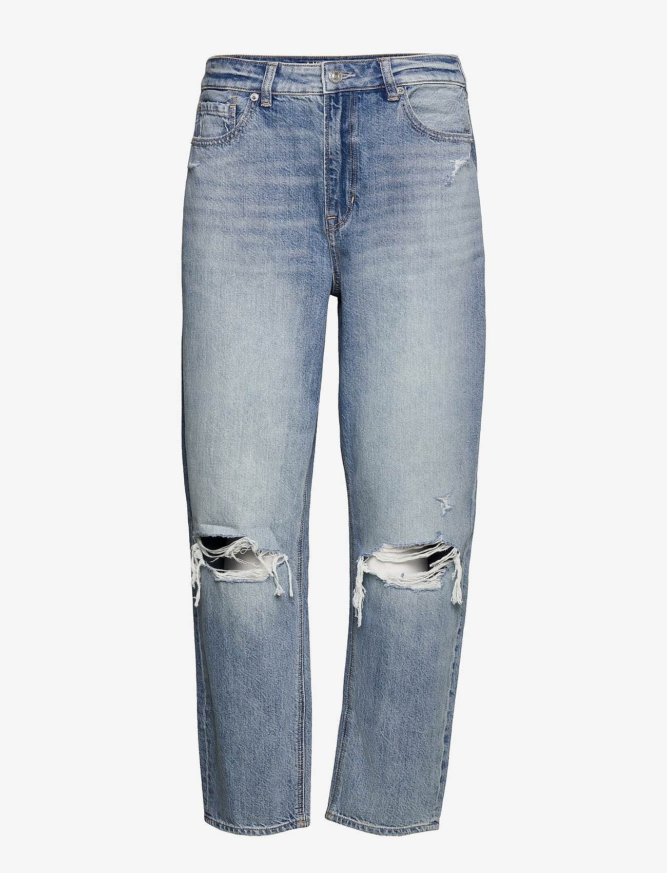 American Eagle - AE Ripped Mom Jean - coldwater rinse - 0
